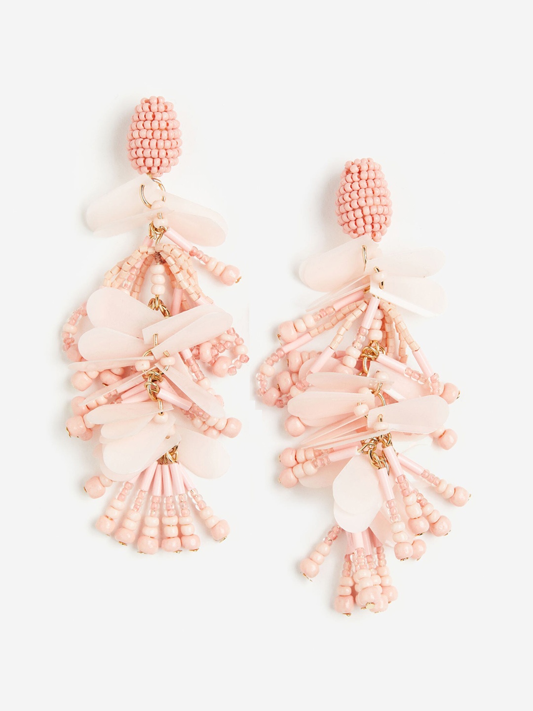 

H&M Pendant Earrings, Pink