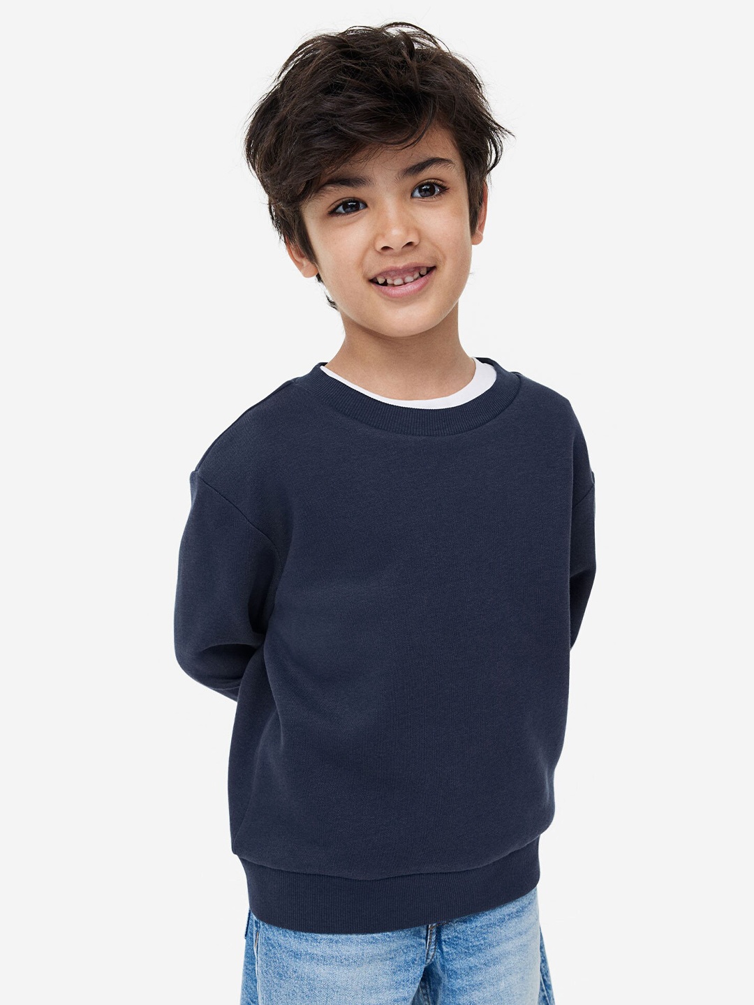 

H&M Boys 3-Pack Sweatshirts, Blue