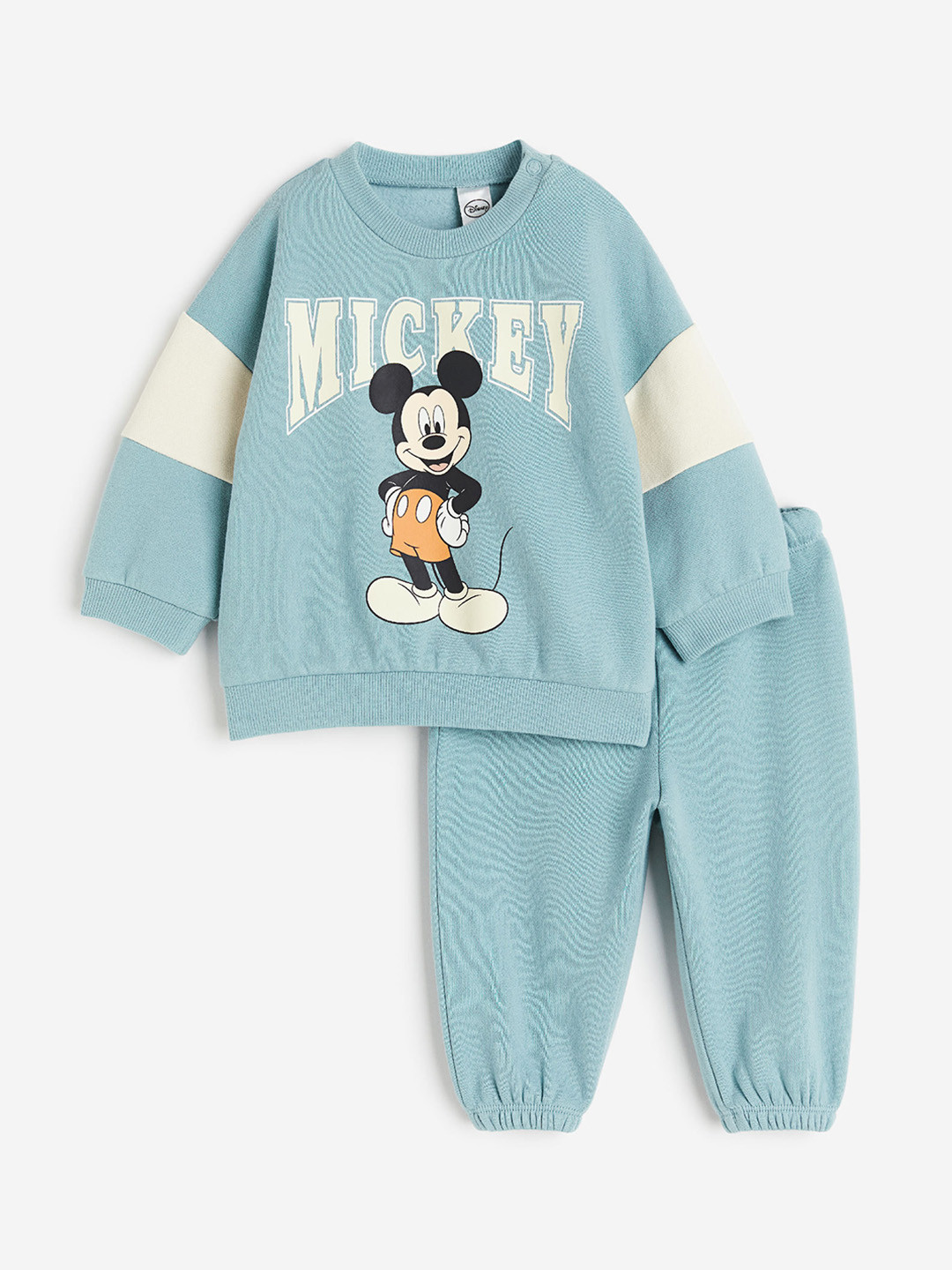 

H&M Boys 2-Piece Sweatshirt Set, Turquoise blue