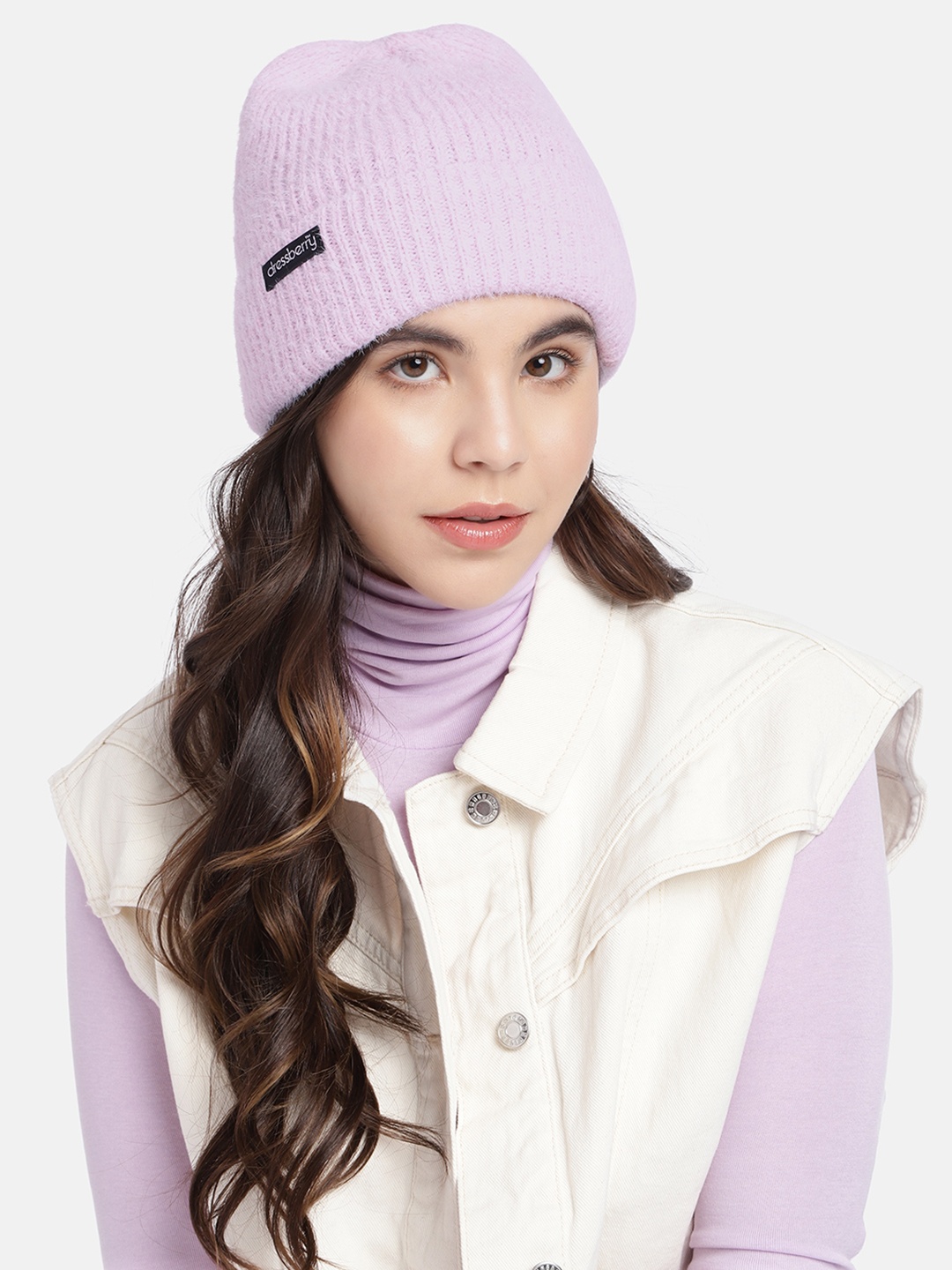 

DressBerry Women Beanie, Purple