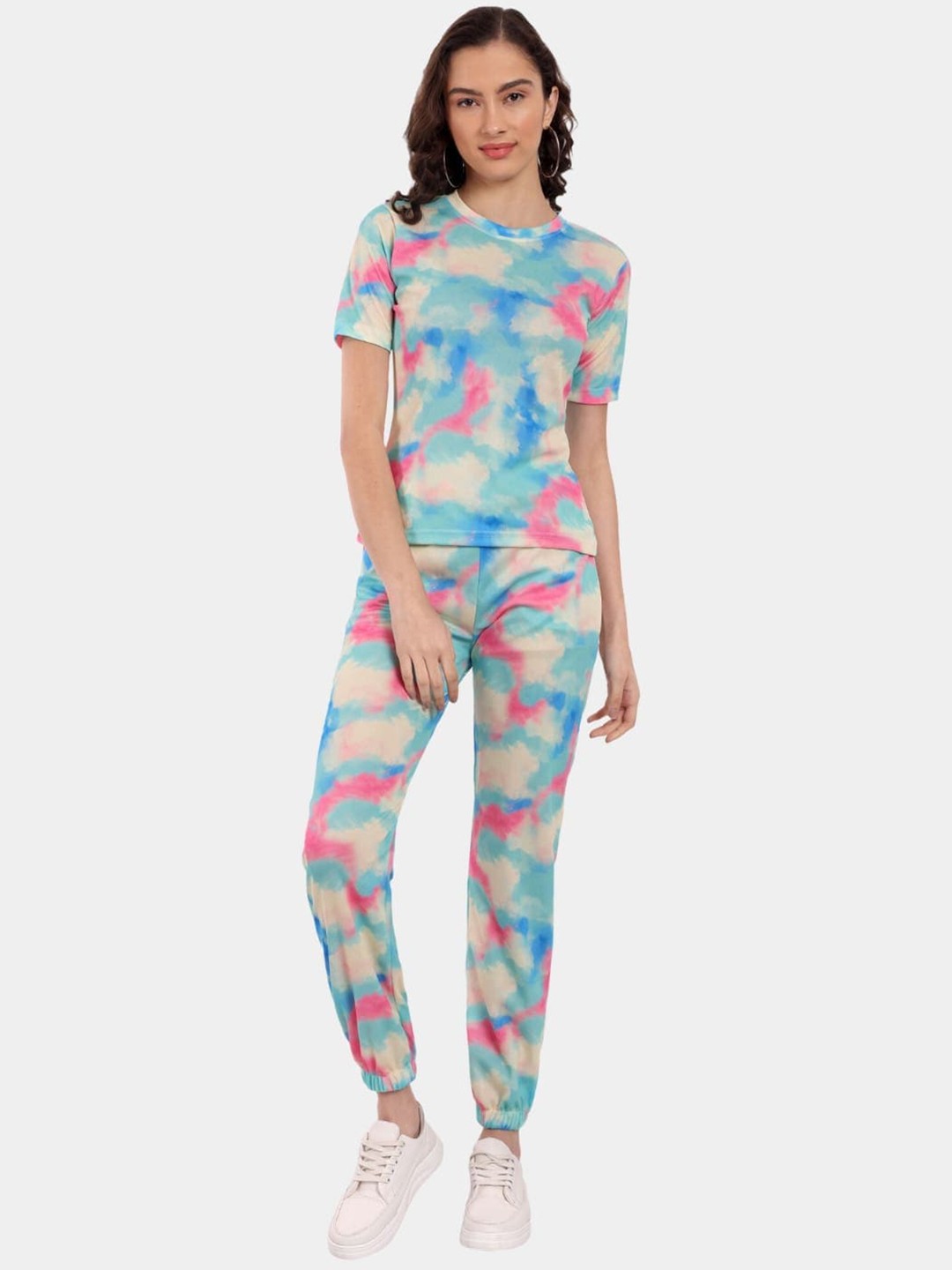 

Morang Tie & Dye T-Shirt & Joggers, Blue