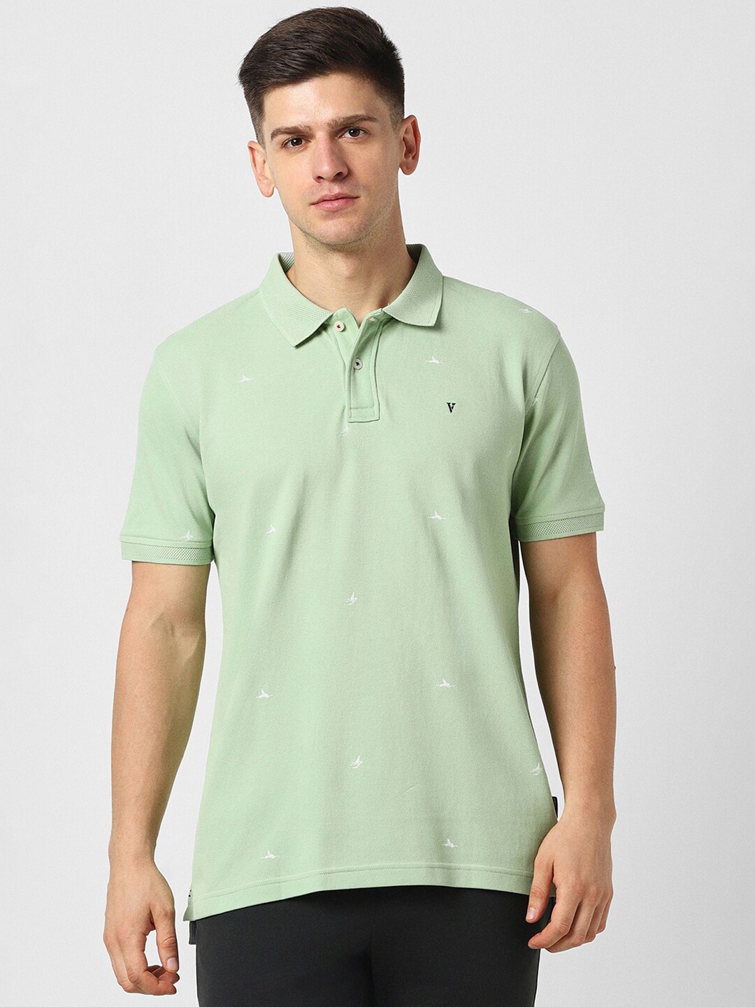 

Van Heusen Sport Polo Collar T-shirt, Green