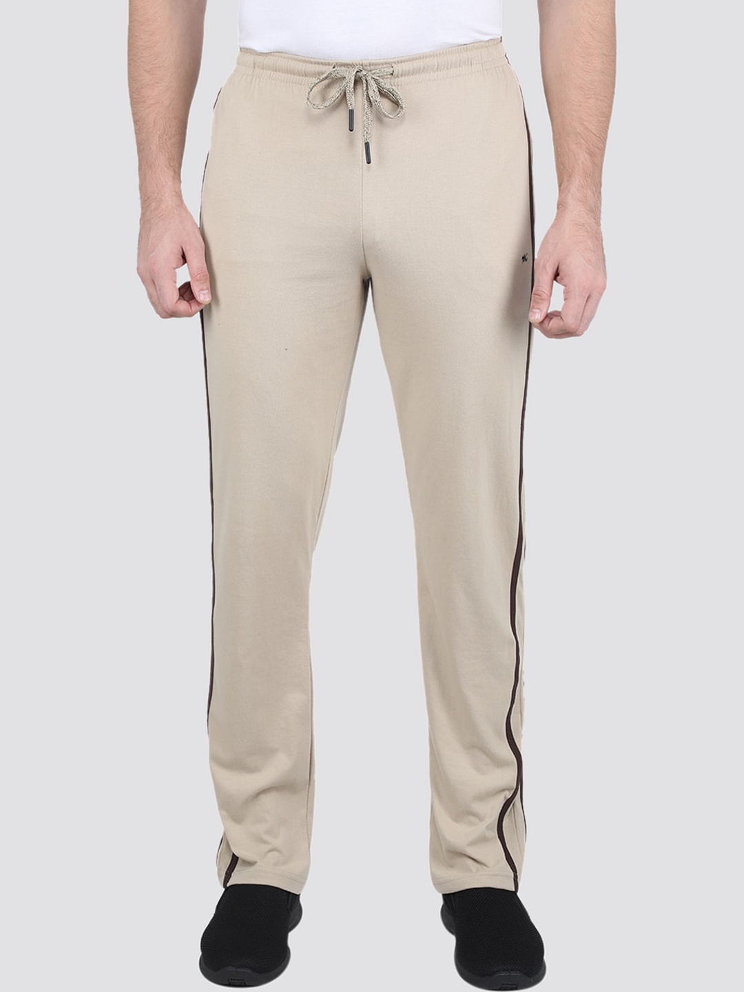 

Monte Carlo Men Cotton Track Pants, Beige