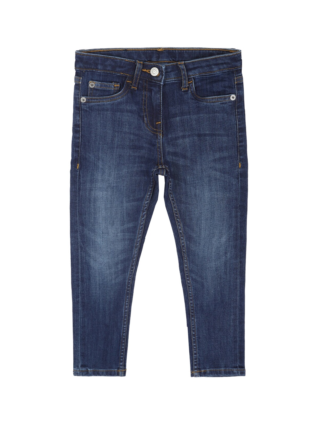 

Peter England Girls Skinny Fit Clean Look Light Fade Jeans, Blue