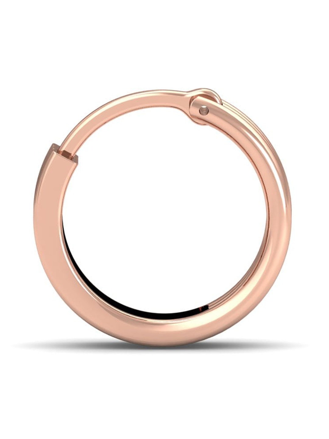 

KUBERBOX Lata 18KT Rose Gold Nose Ring-0.72gm