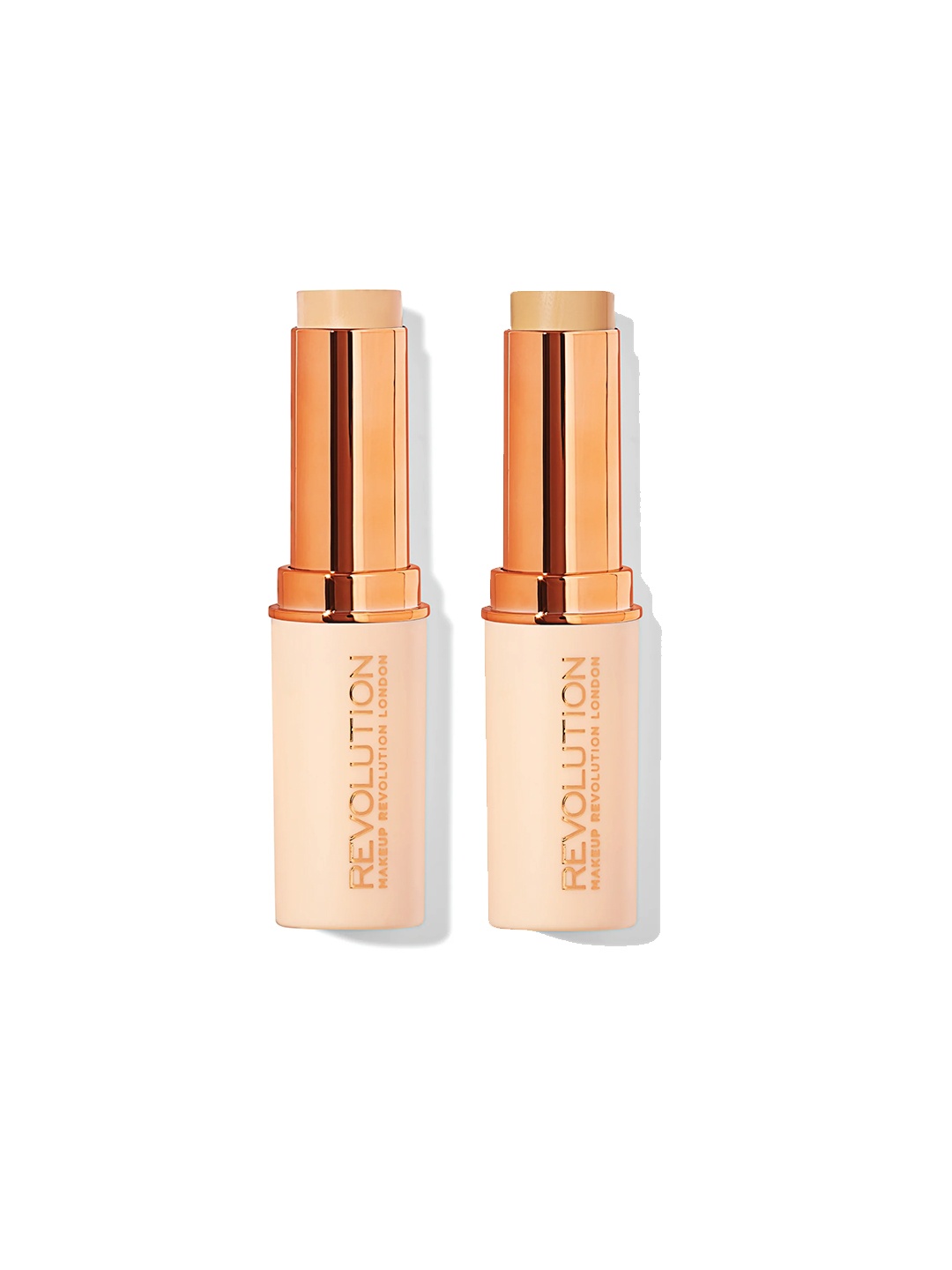 

Makeup Revolution London Mix n Match Fast Base Stick Foundation Set - Light, Beige