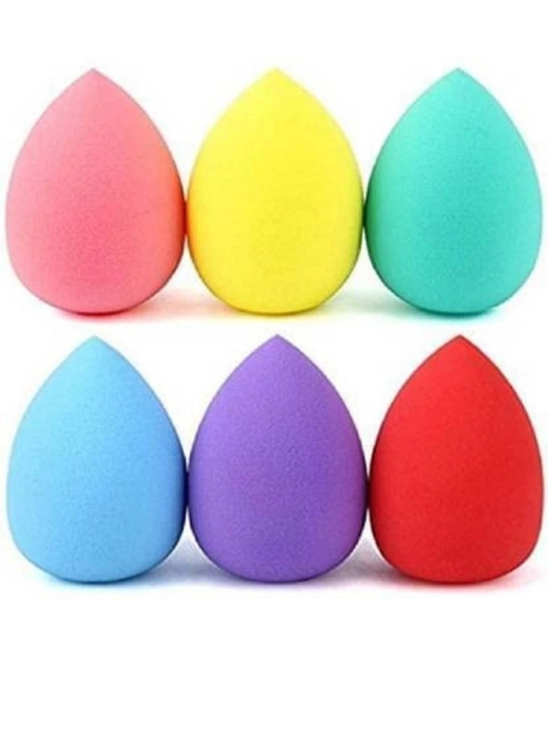 

FEELHIGH Set of 6 Beauty Blenders Makeup Soft Sponges, Multi