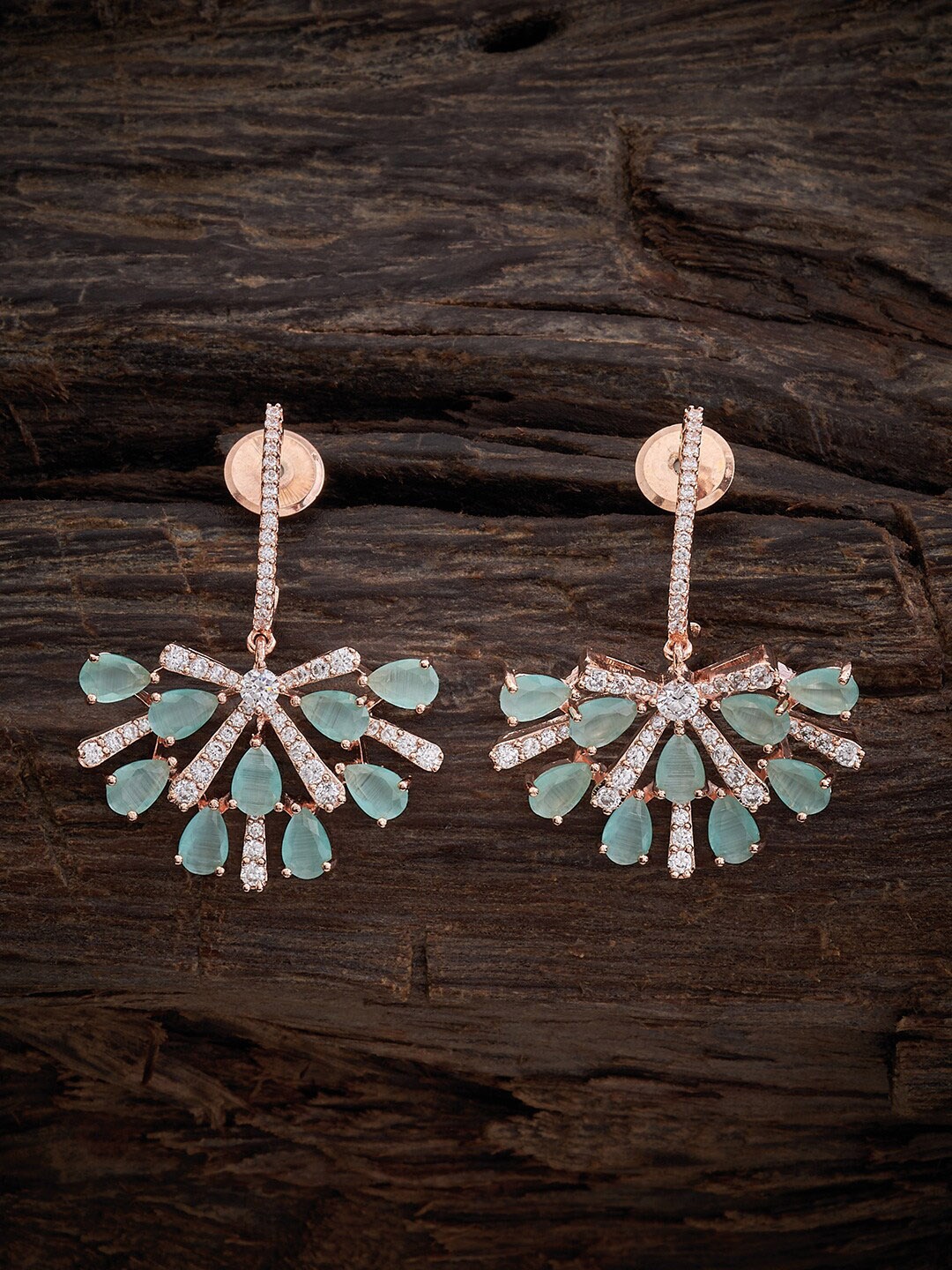 

Kushal's Fashion Jewellery Rose Gold-Plated Contemporary Studs