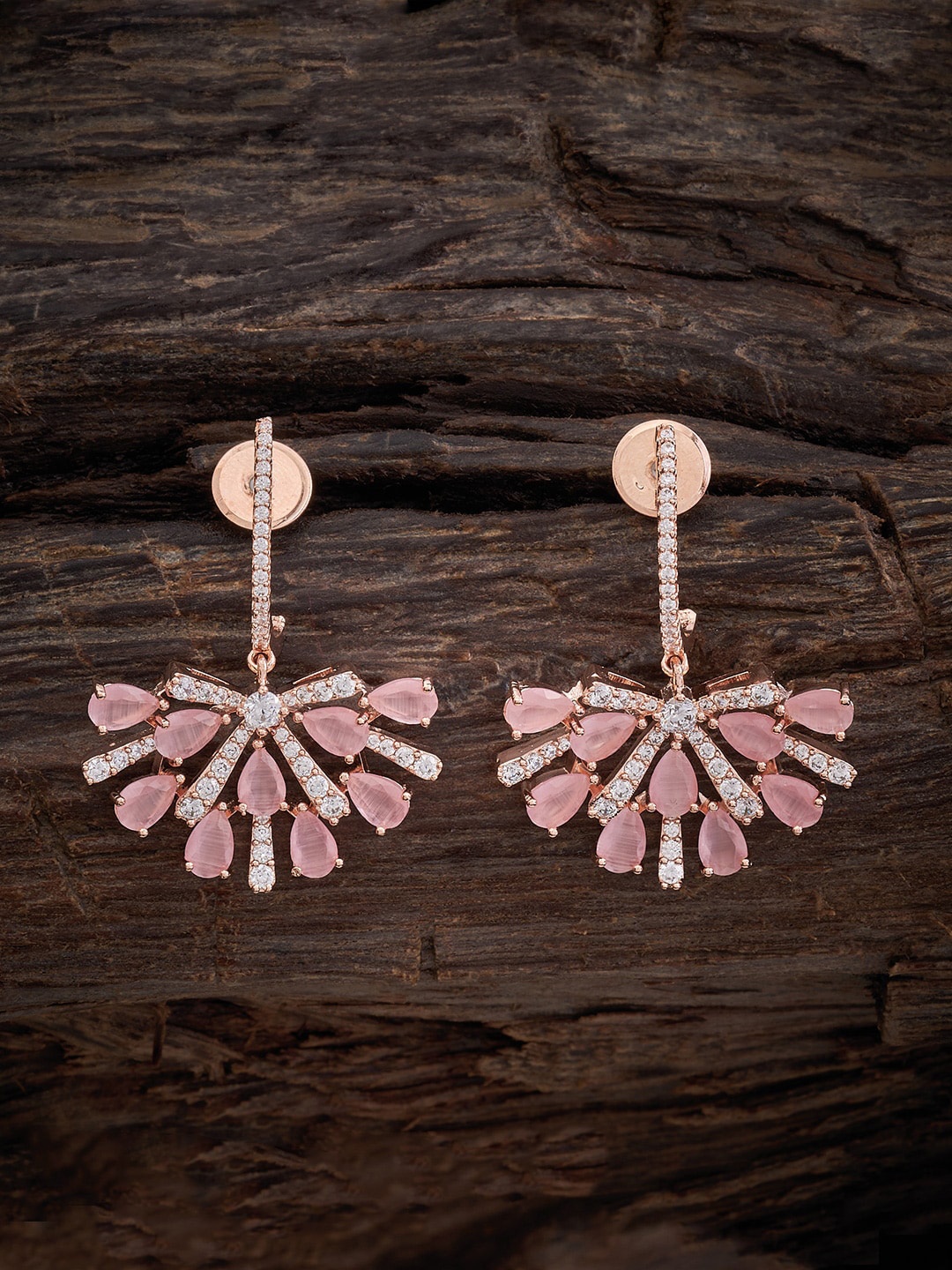 

Kushal's Fashion Jewellery Contemporary Drop Earrings, Pink