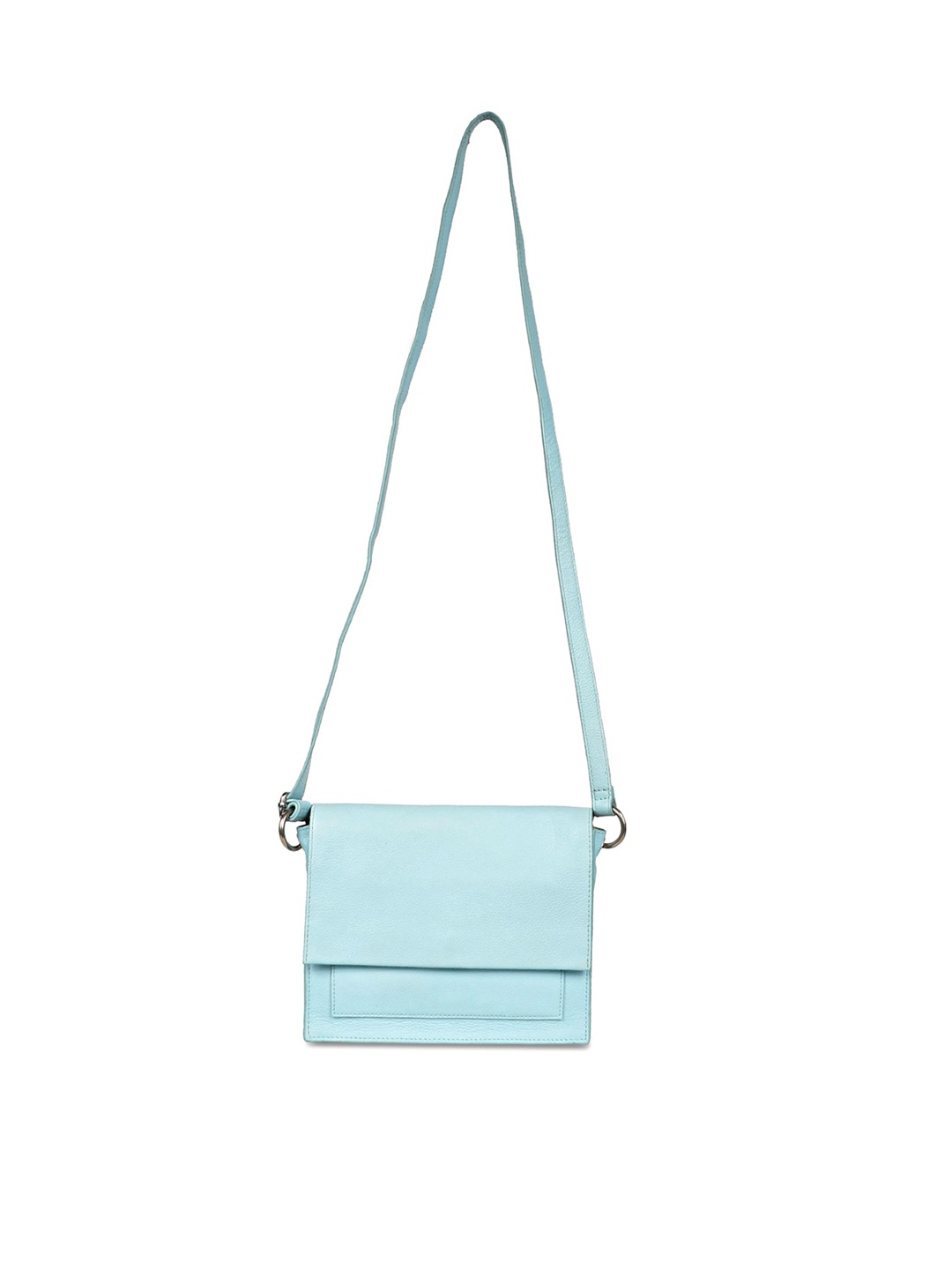 

Favore Leather Swagger Sling Bag, Blue
