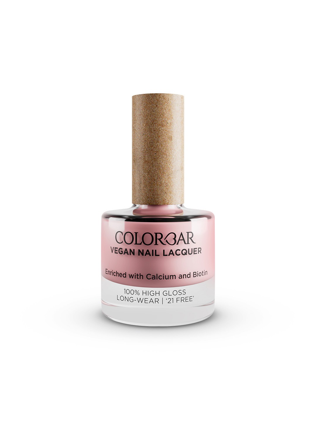 

Colorbar Joyful Tone High Gloss Vegan Nail Lacquer with Biotin 8ml - Sugar Doe 11, Peach