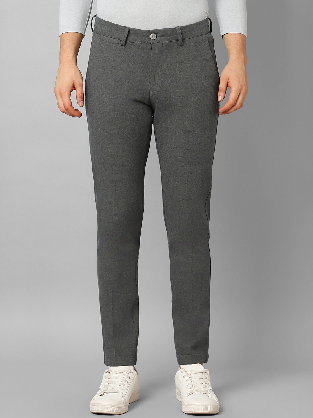 

Louis Philippe Sport Men Slim Fit Trousers, Grey