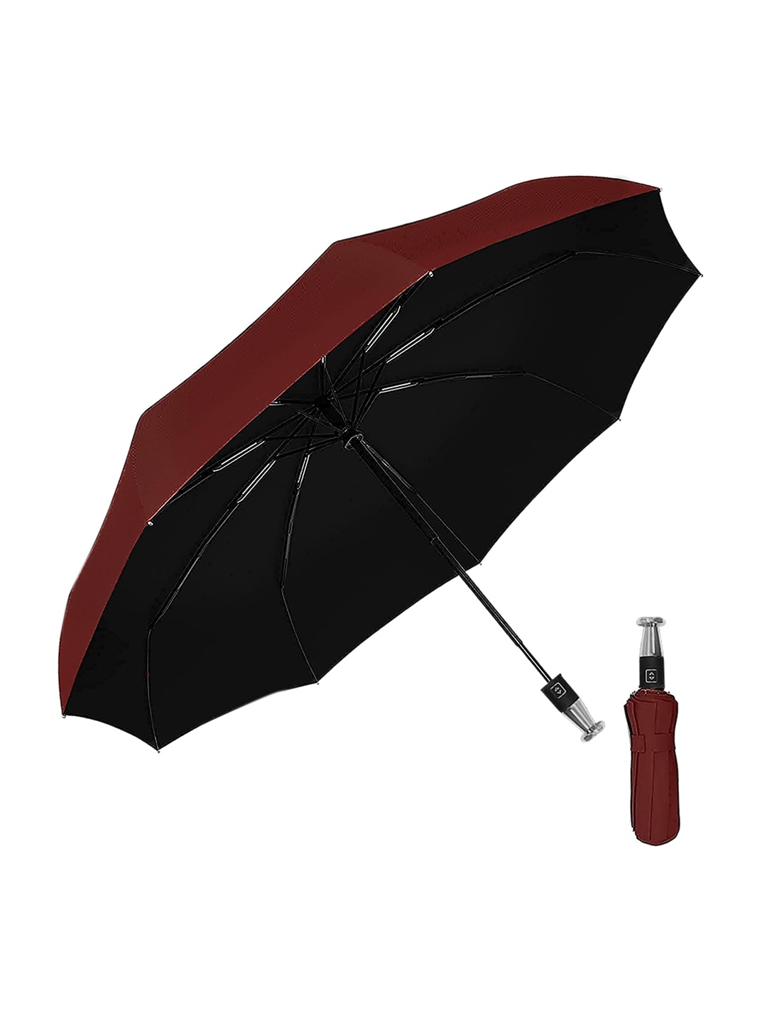 

Sasimo 3-Fold Umbrella, Maroon