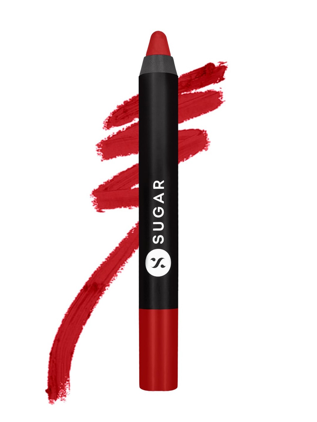 

SUGAR Matte As Hell Lightweight & Long Lasting Lip Crayon - Scarlett O Hara 01, Red