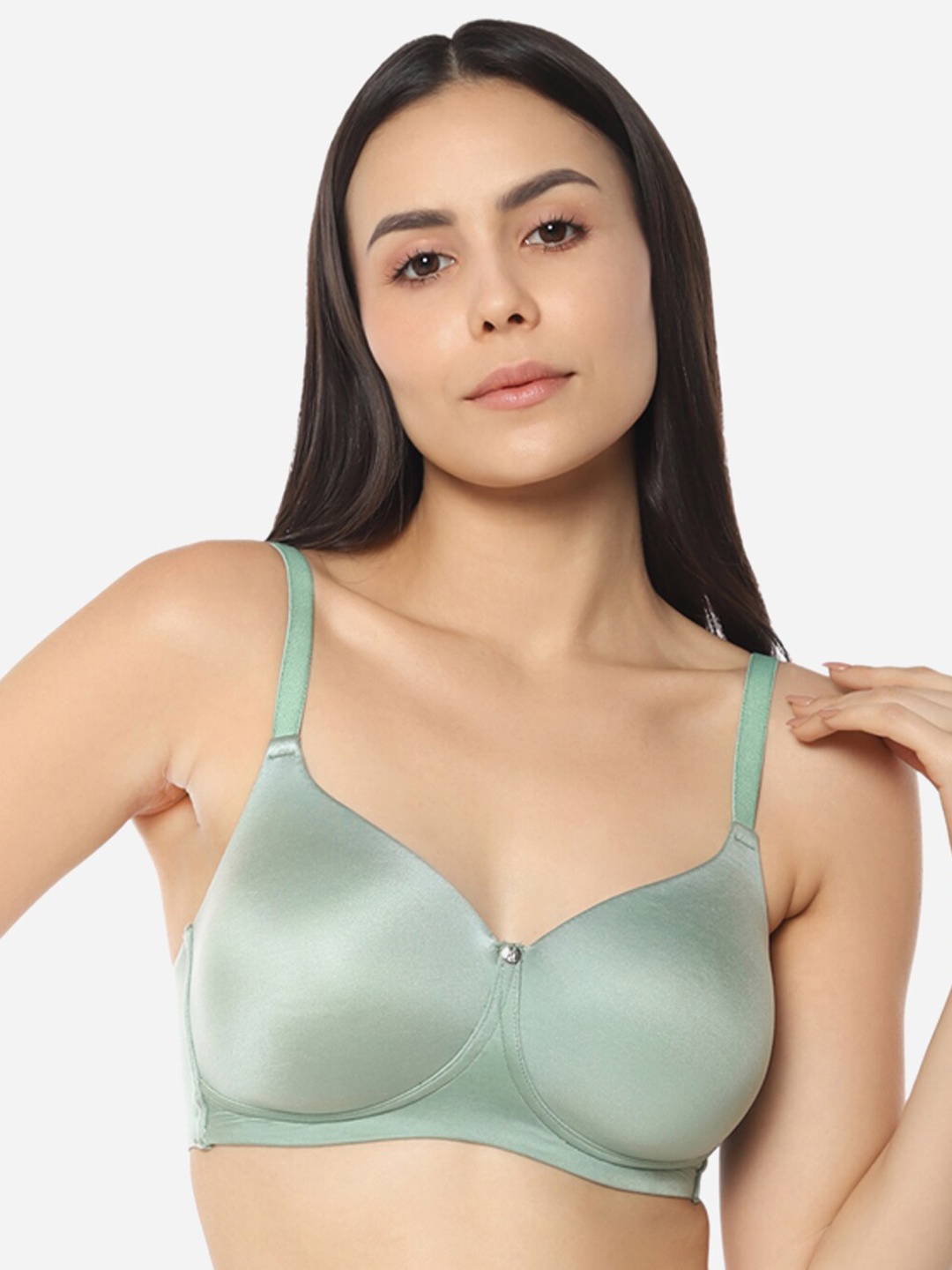 

Amante Lightly Padded Full Coverage All Day Comfort T-Shirt Bra, Green