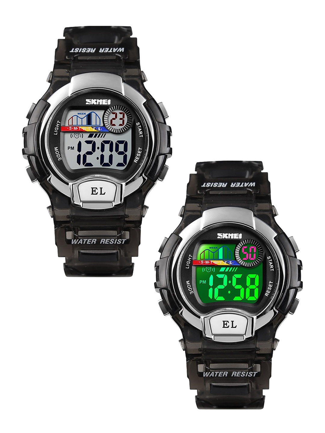 

Skmei Kids Digital Multi Function Watch Skmei 1450 Blk, Black