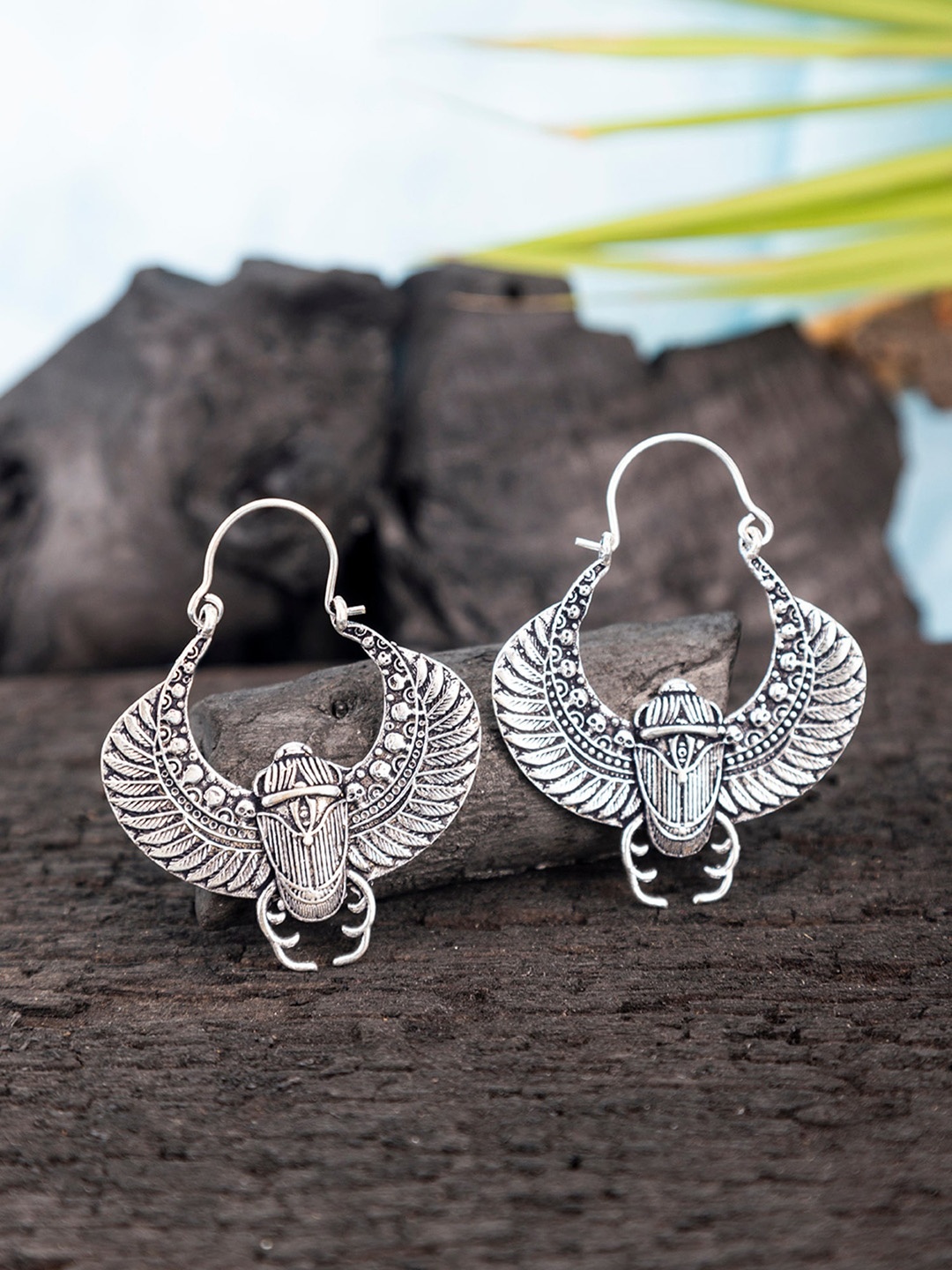 

Studio One Love Silver-Plated Drop Earrings