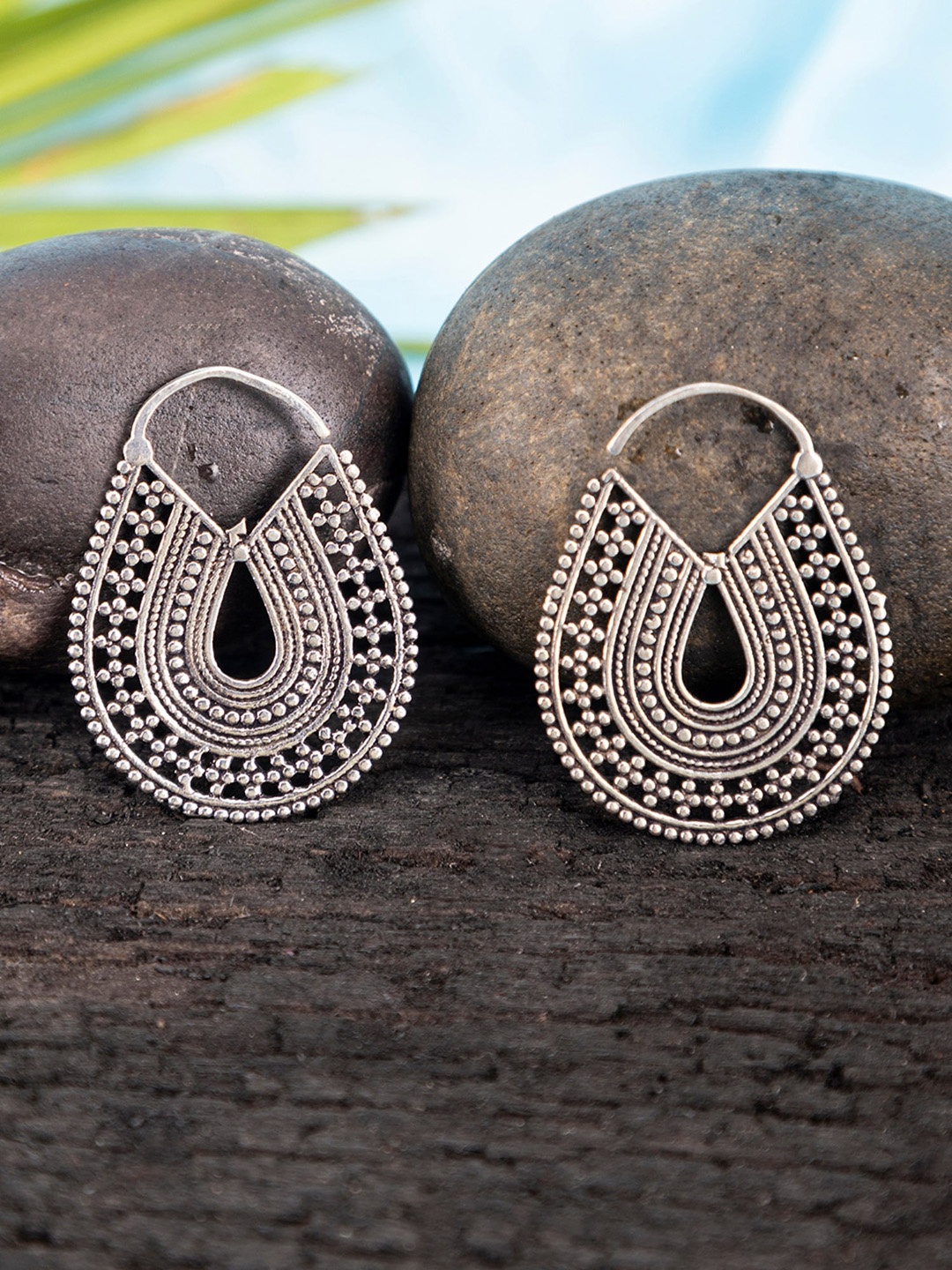 

Studio One Love Contemporary Drop Earrings, Silver