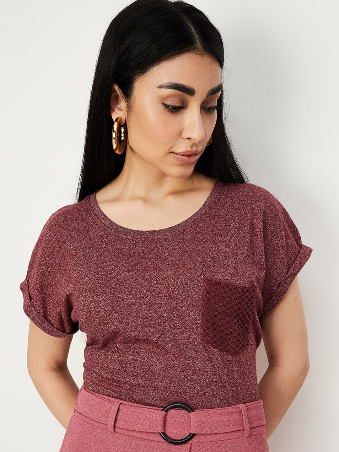 

max Cotton T-shirt, Red