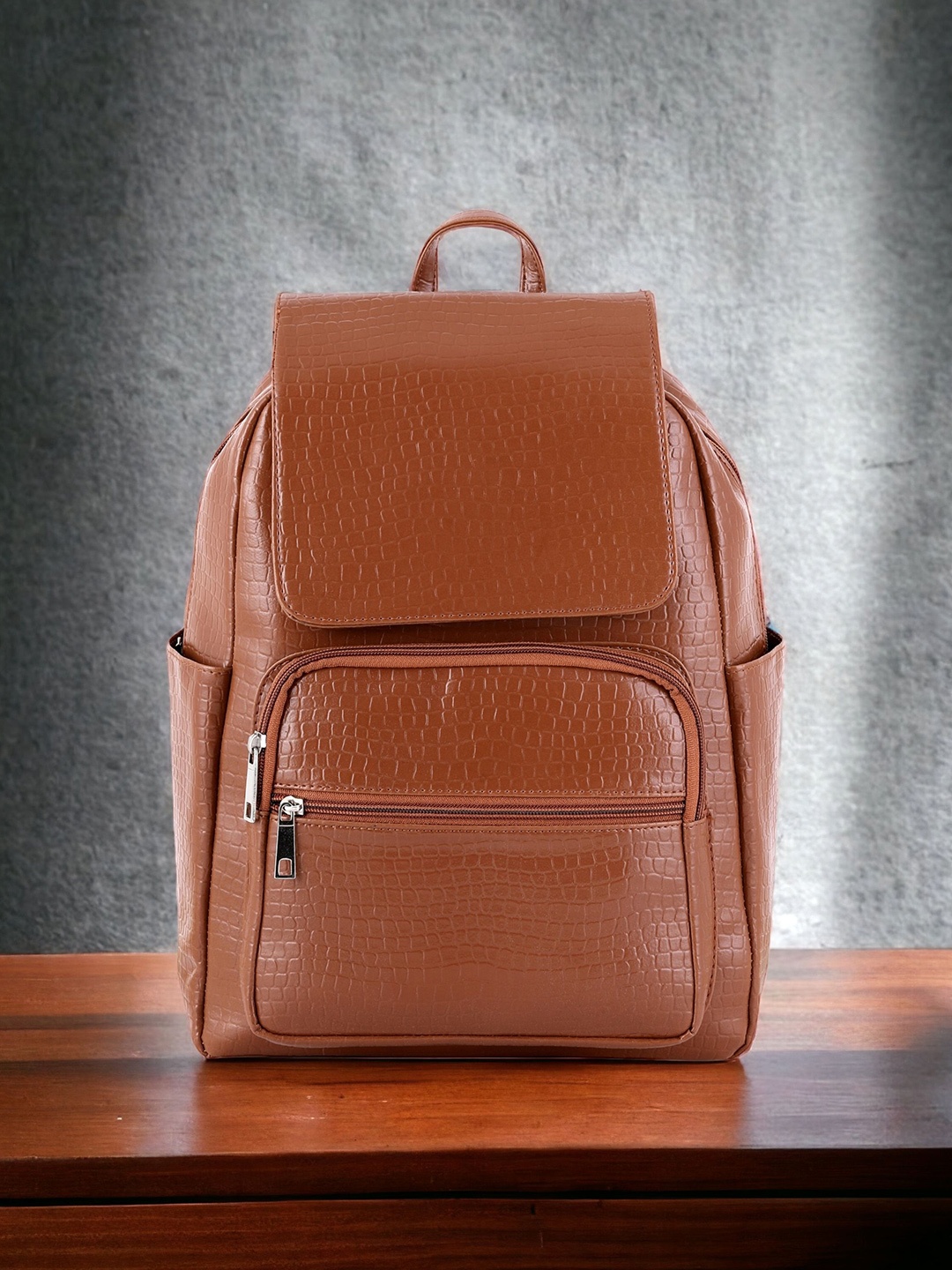 

Toteteca Women Simple Backpack, Tan