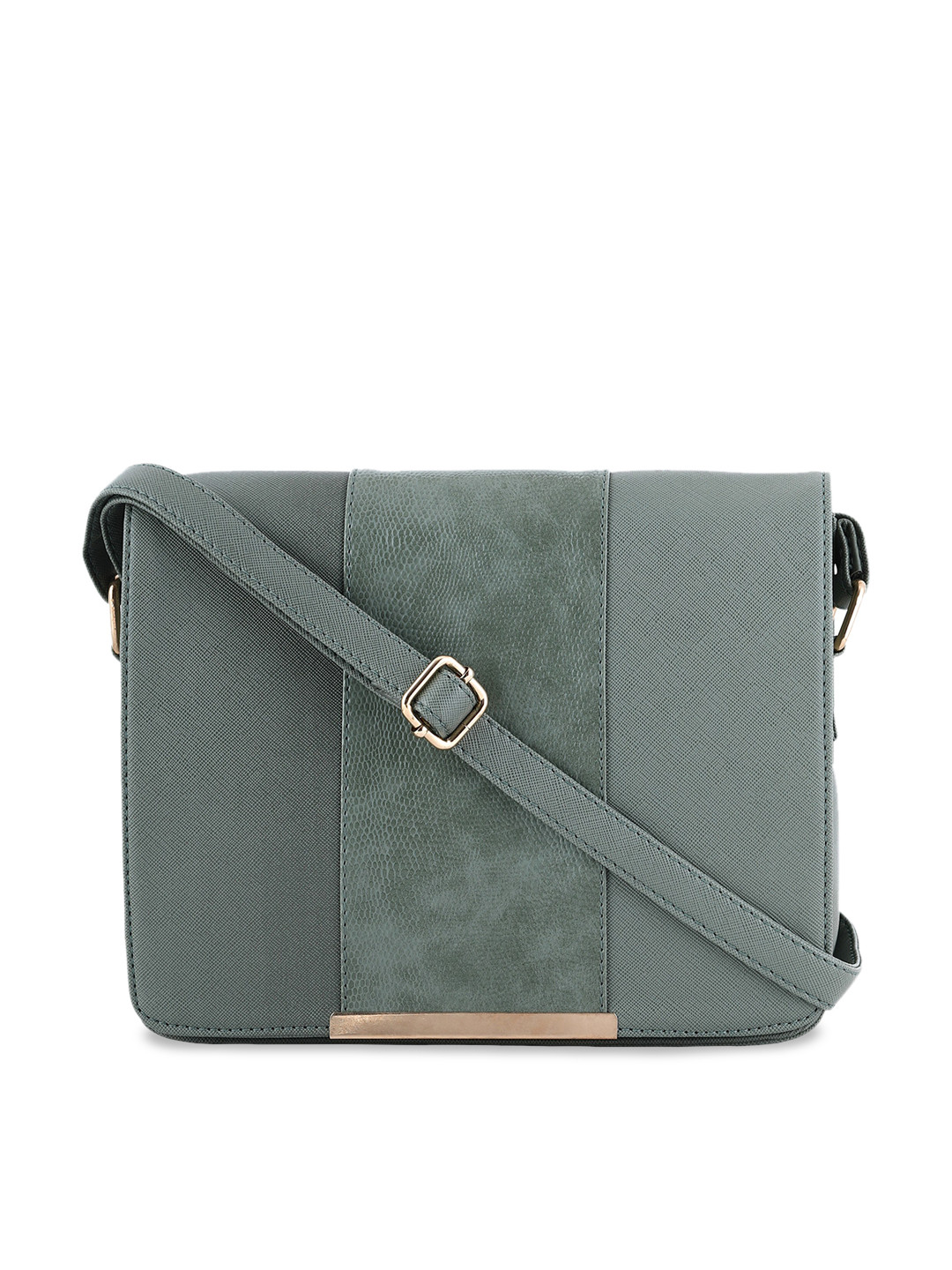 

Toteteca Textured Structured Sling Bag, Green