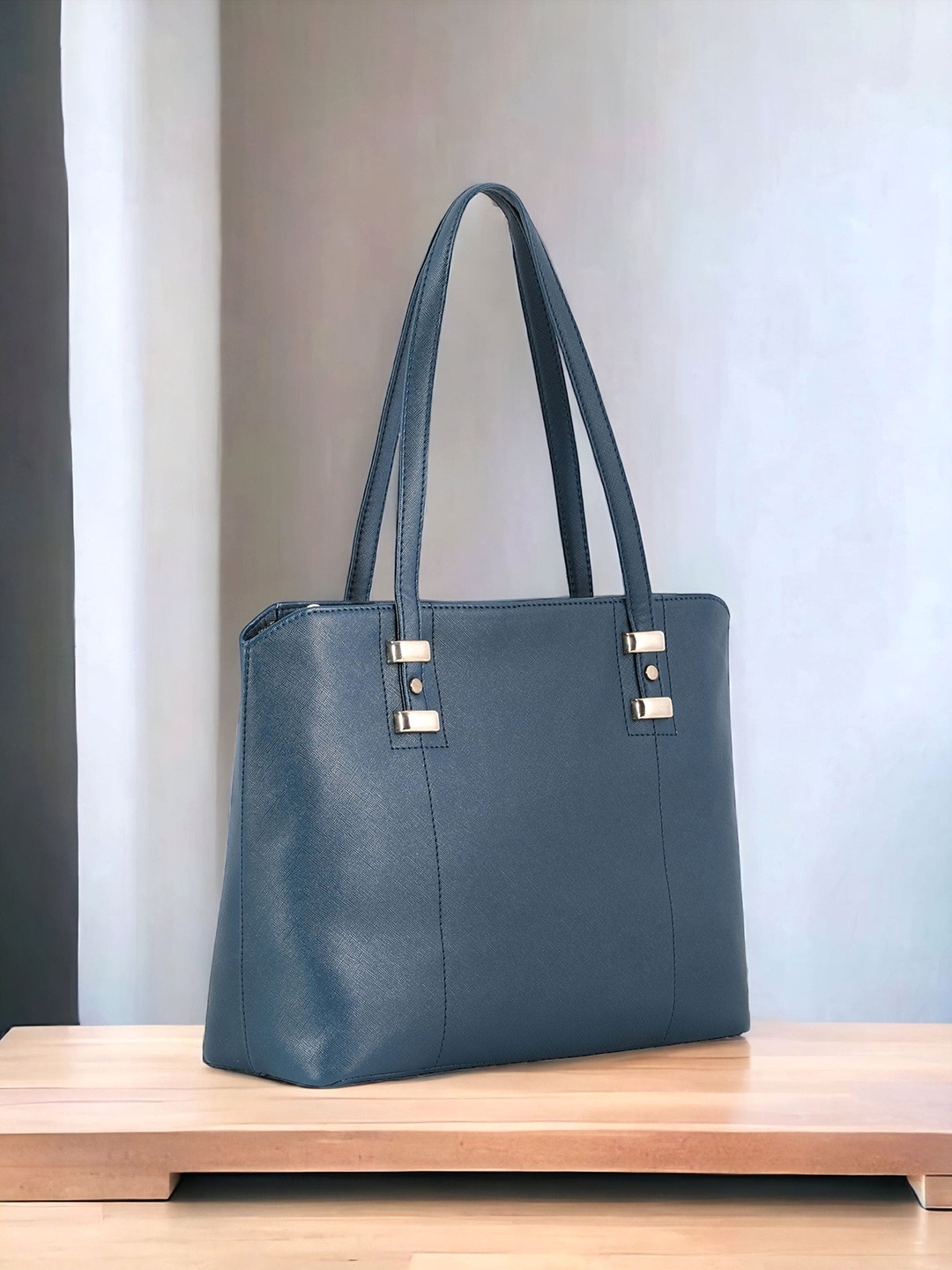 

Toteteca Structured Shoulder Bag, Blue