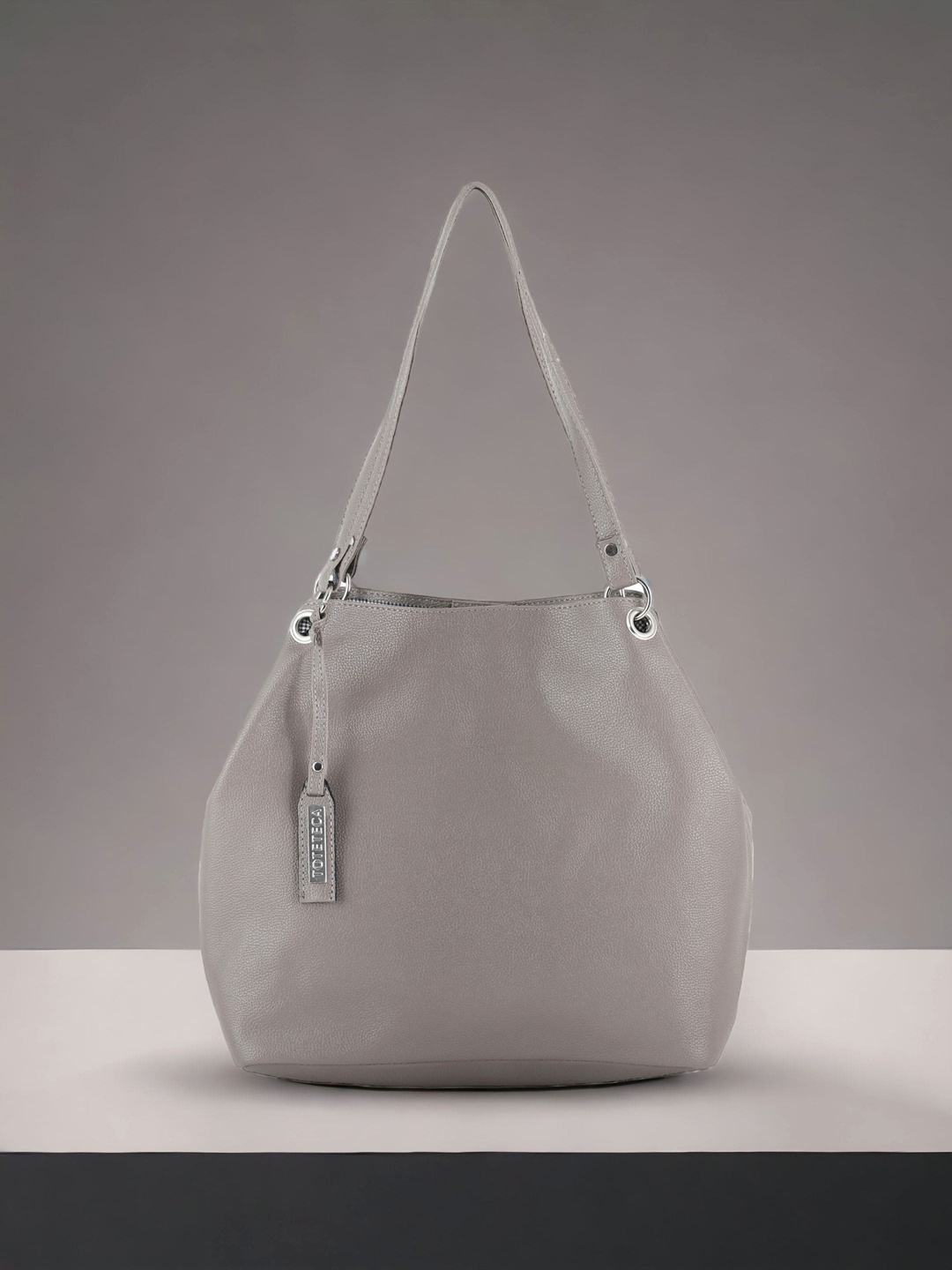 

Toteteca PU Shopper Shoulder Bag, Beige