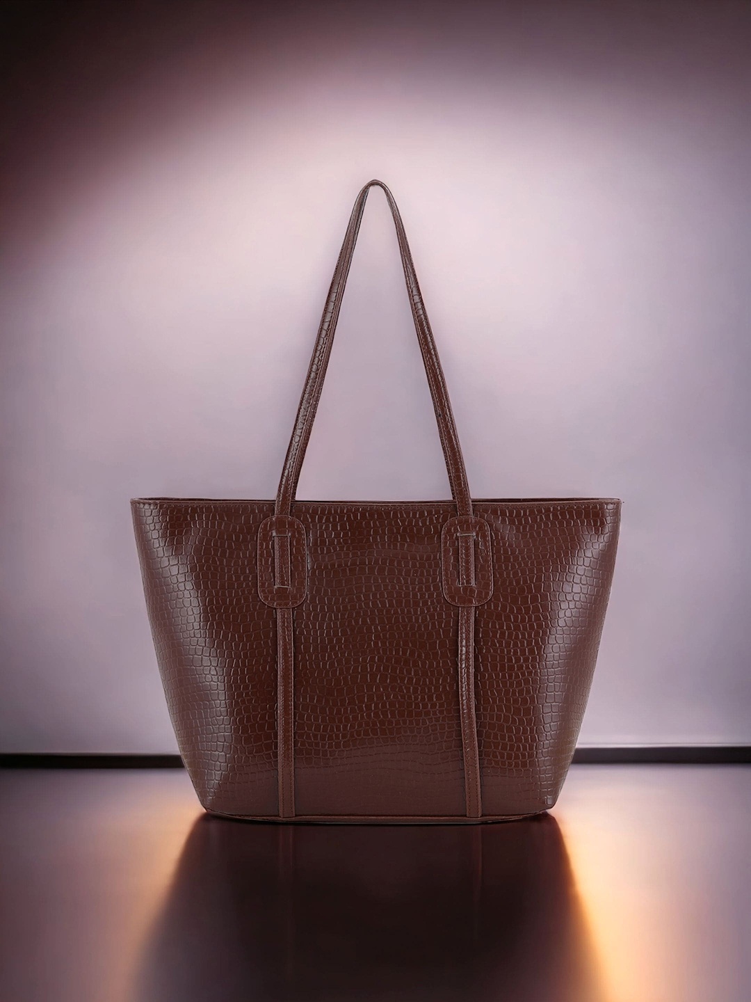 

Toteteca Textured Shopper Shoulder Bag, Brown