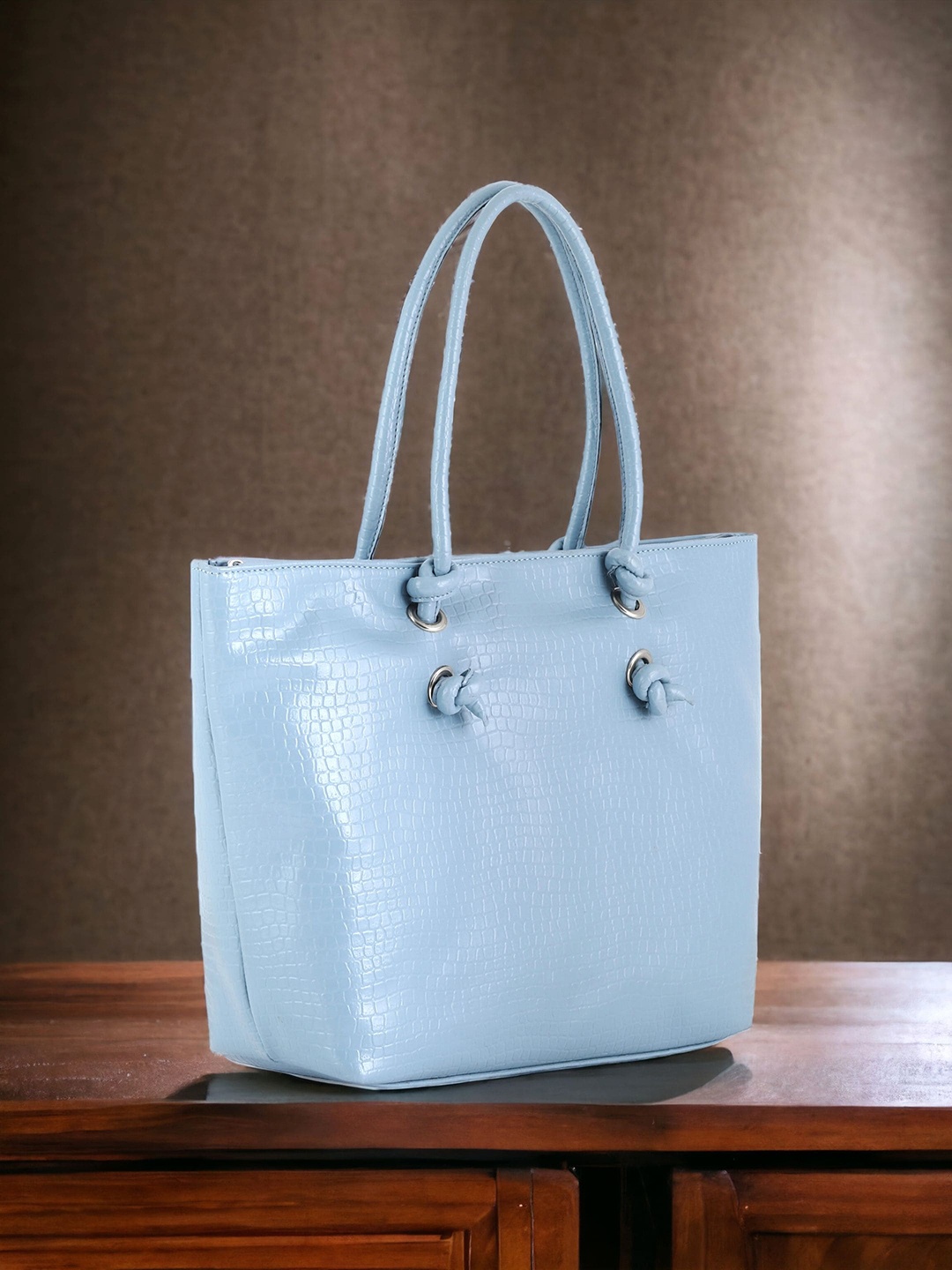 

Toteteca Oversized Structured Tote Bag, Blue