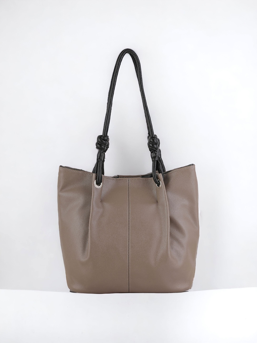 

Toteteca PU Shopper Shoulder Bag, Beige