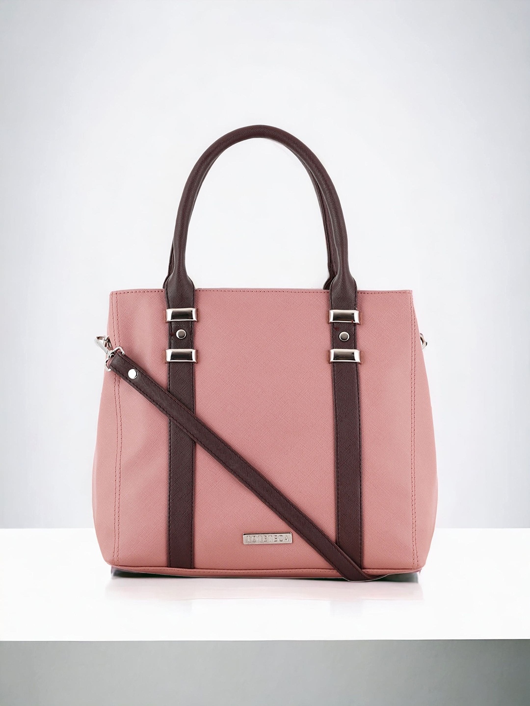 

Toteteca Structured Shoulder Bag, Pink