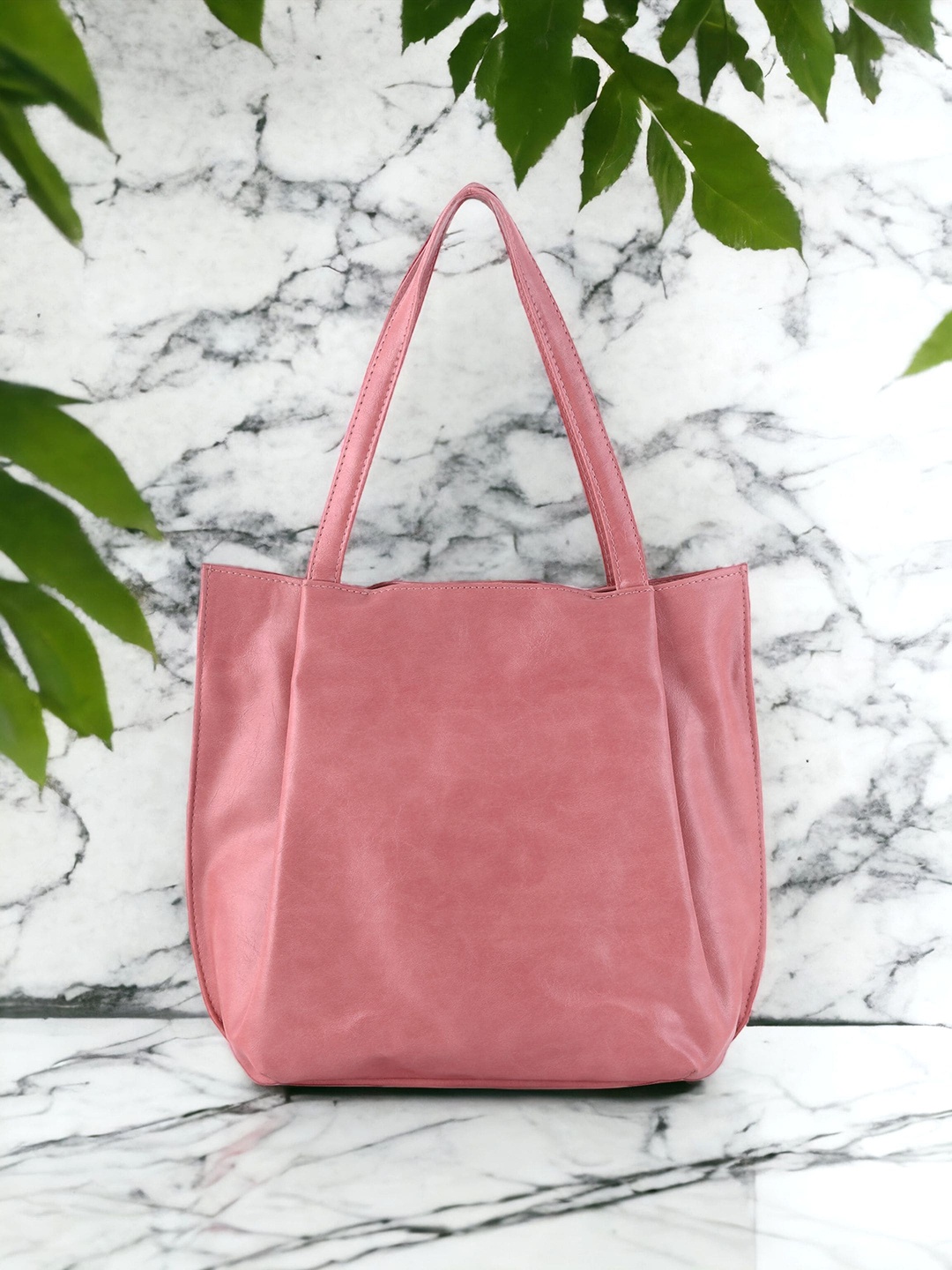 Toteteca Shopper Structured Tote Bag, Pink