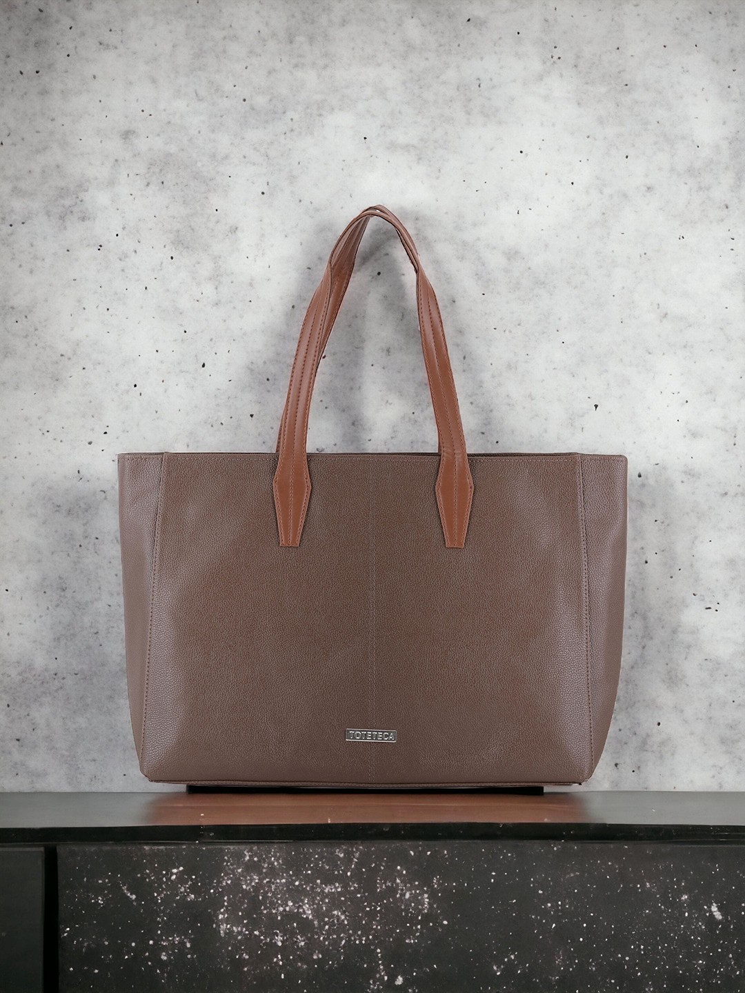 

Toteteca Oversized Structured Tote Bag, Beige