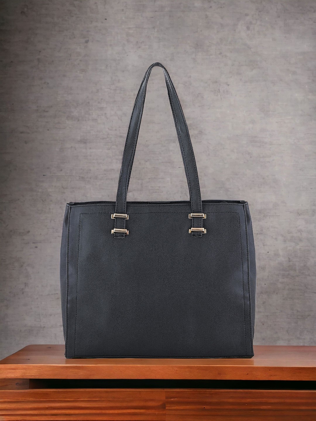 

Toteteca Structured Shoulder Bag, Black