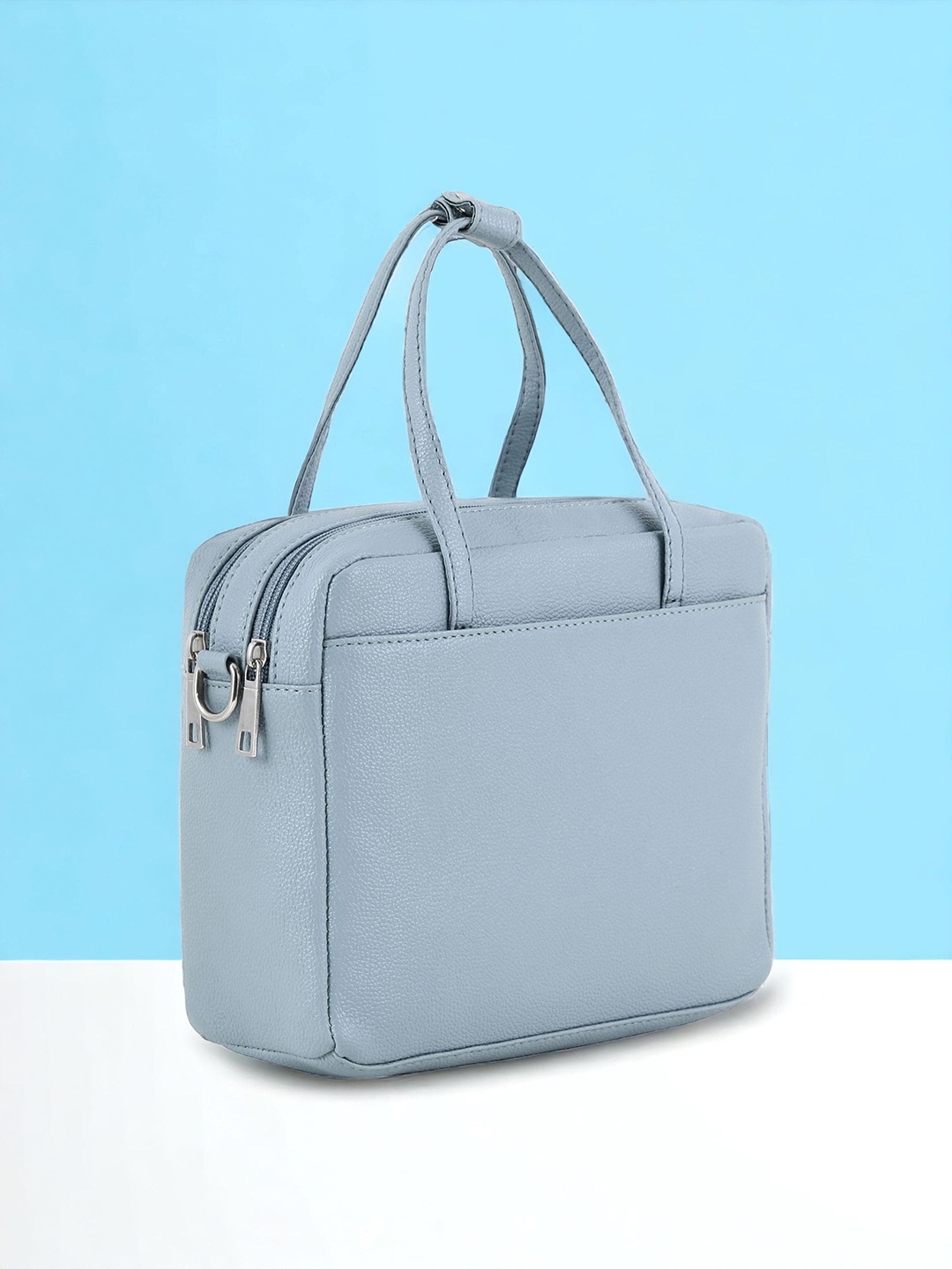 

Toteteca PU Textured Sling Bag, Blue