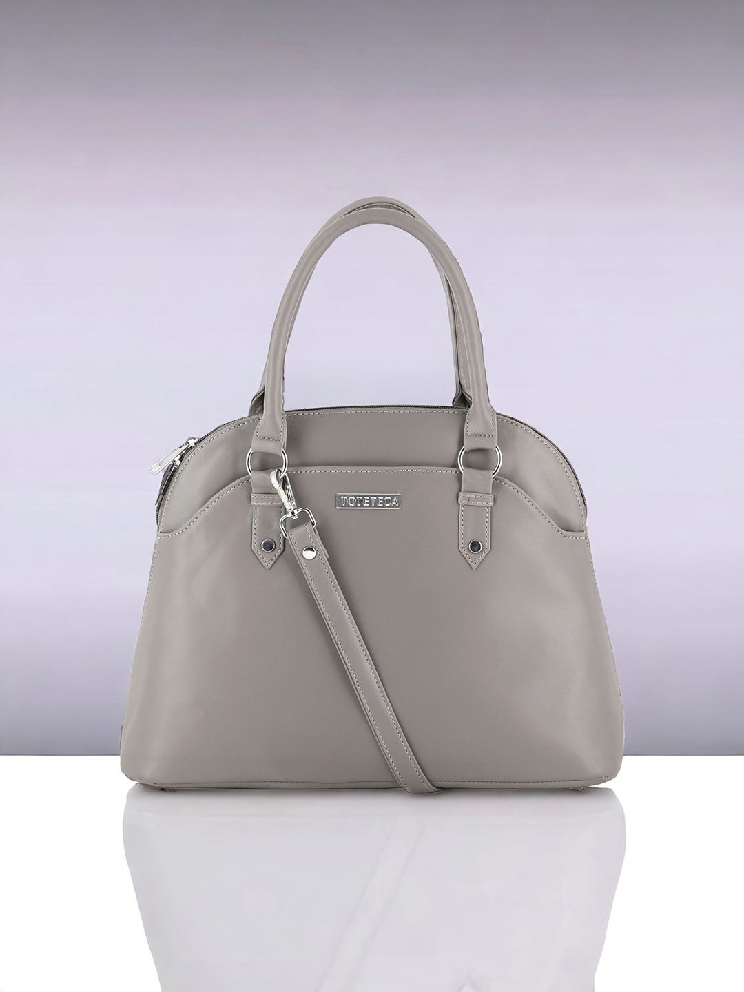 

Toteteca Structured Handheld Bag, Grey