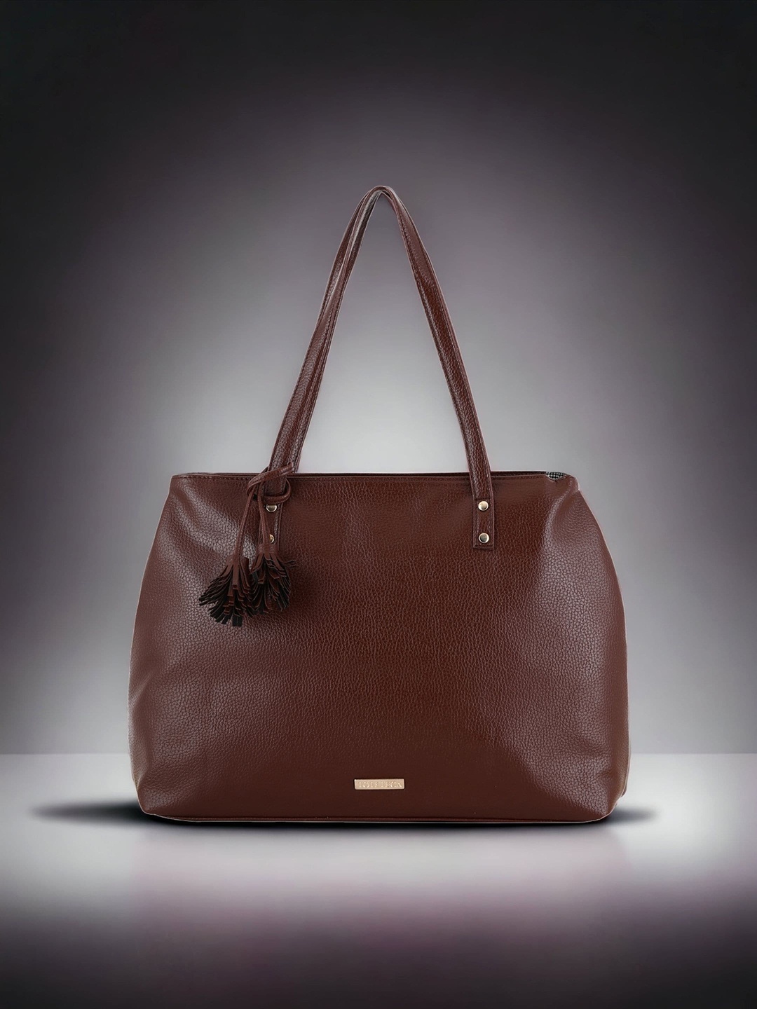 

Toteteca Oversized Shopper Tote Bag, Brown