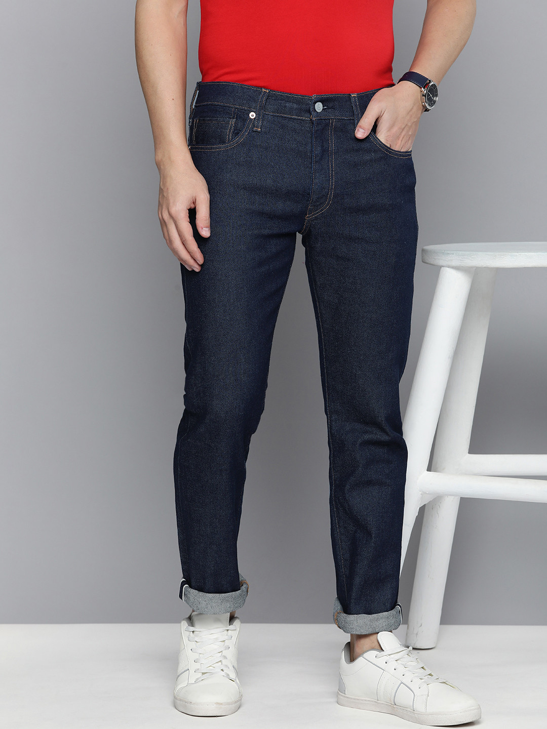 

Levis Men 511 Slim Fit Stretchable Jeans, Blue