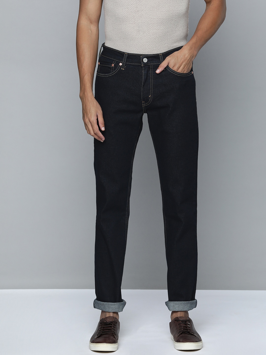 

Levis Men 511 Slim Fit Mid-Rise Stretchable Jeans, Blue
