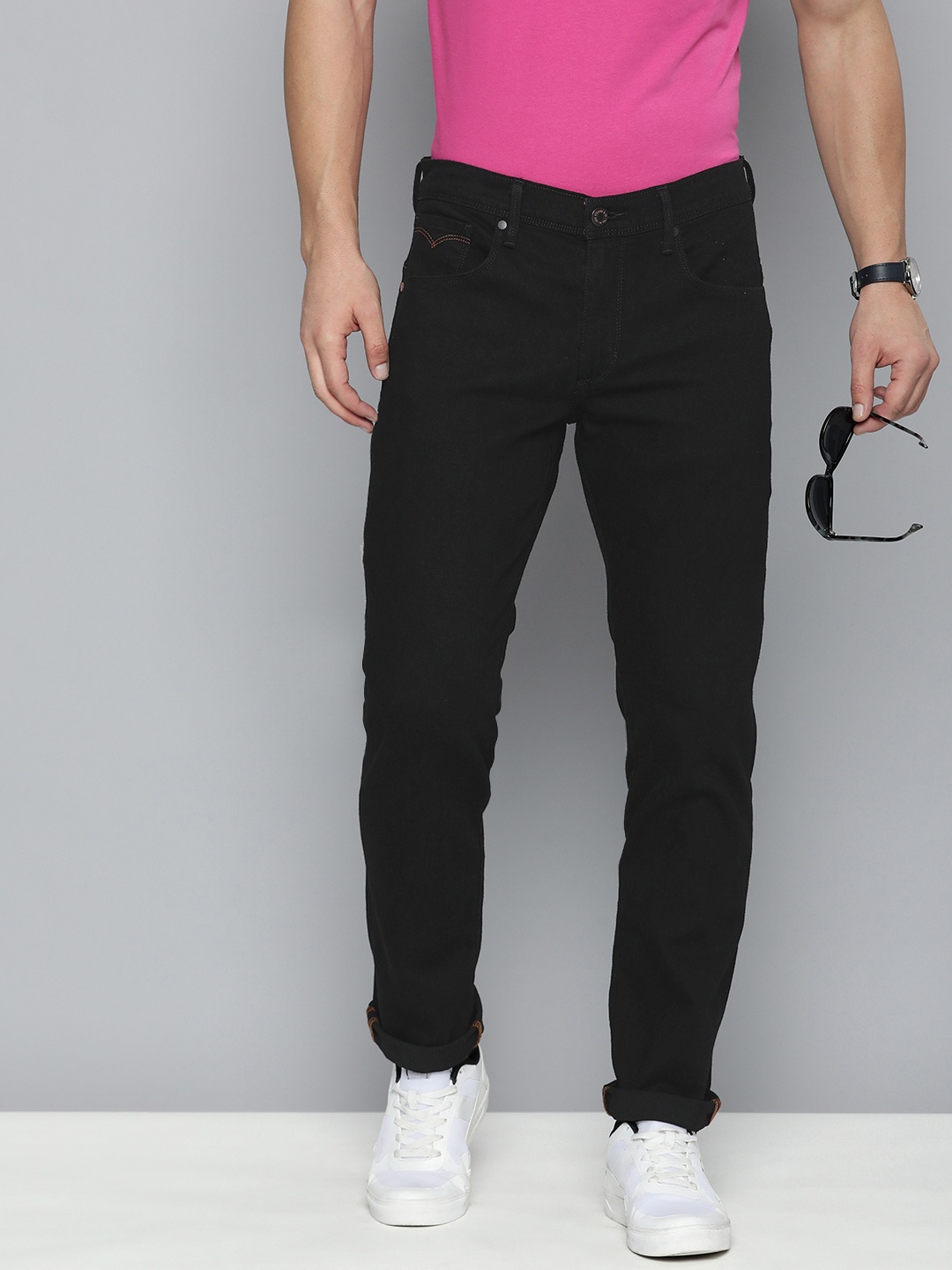 

Levis Men Stretchable Slim Fit Jeans, Black