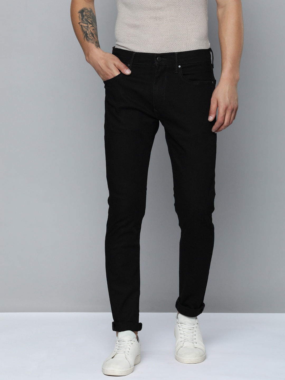 

Levis Men 512 Slim Fit Mid-Rise Stretchable Jeans, Blue