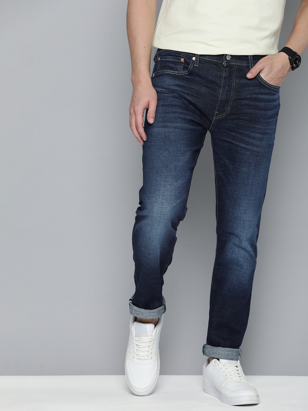 

Levis Men Tapered Fit Light Fade Stretchable Jeans, Blue