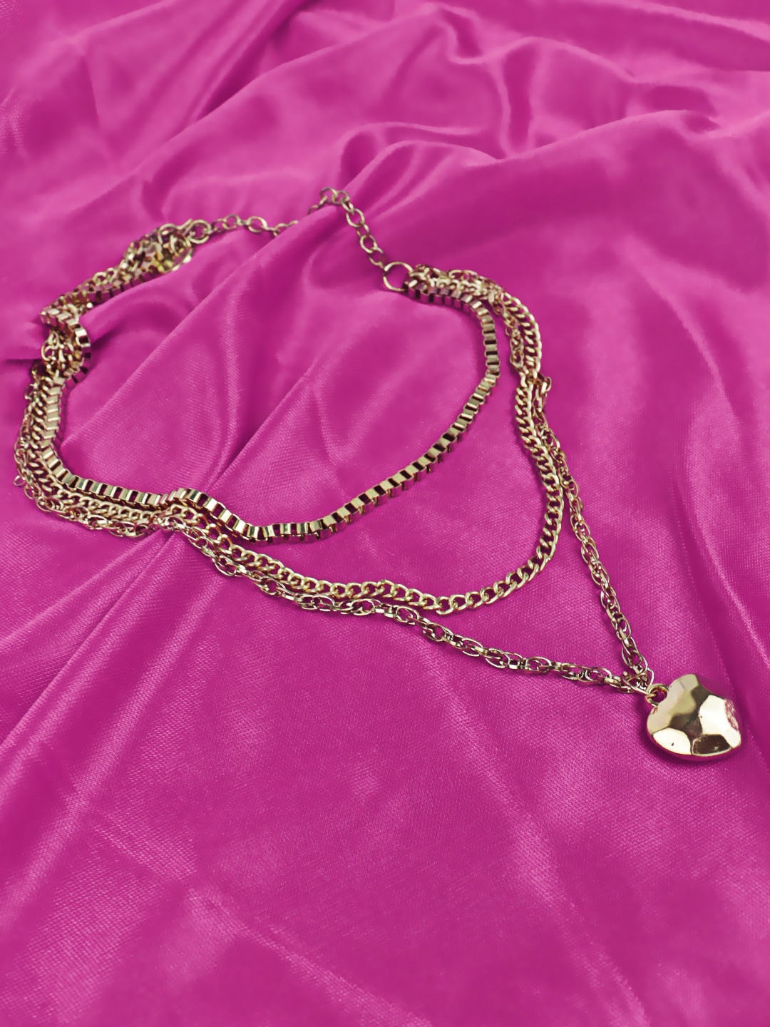 

VAGHBHATT Gold-Plated Alloy Statement Layered Chain