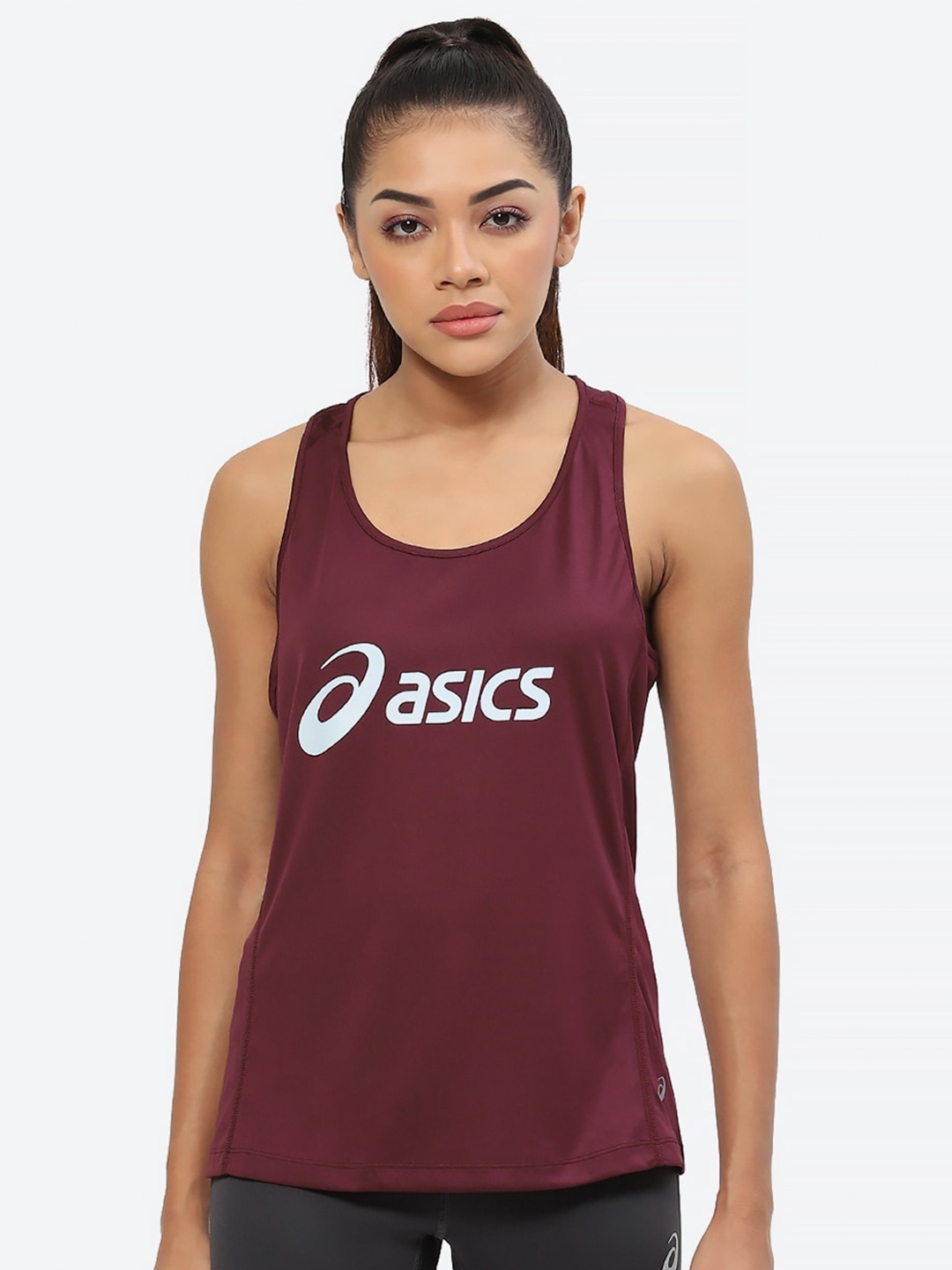 

ASICS W Tank T-Shirt, Maroon