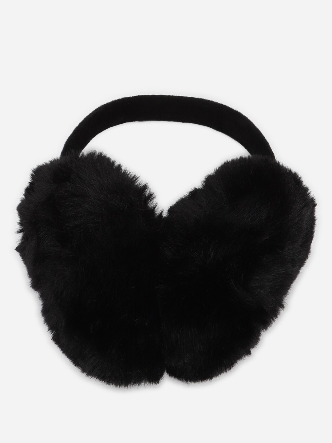 

FOREVER 21 Furry Headwraps and Headbands, Black