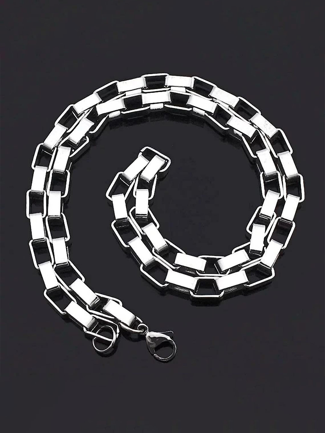 

KARISHMA KREATIONS Unisex Silver-Plated Statement Chain