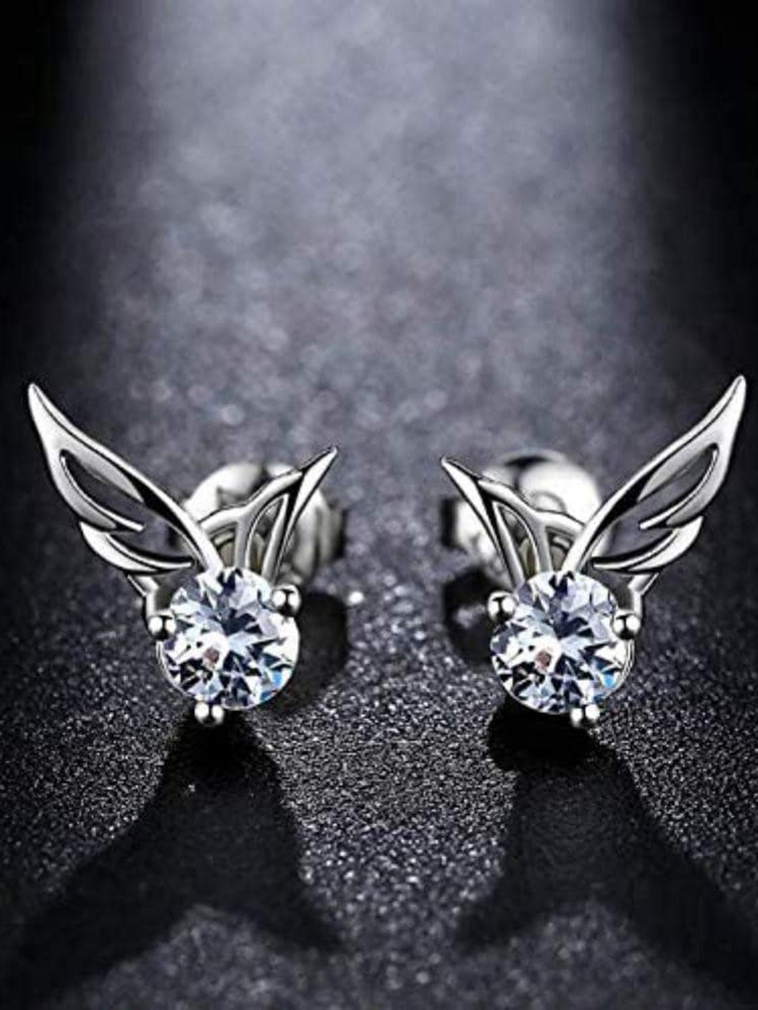 

MYKI Silver-Plated Contemporary Studs Earrings