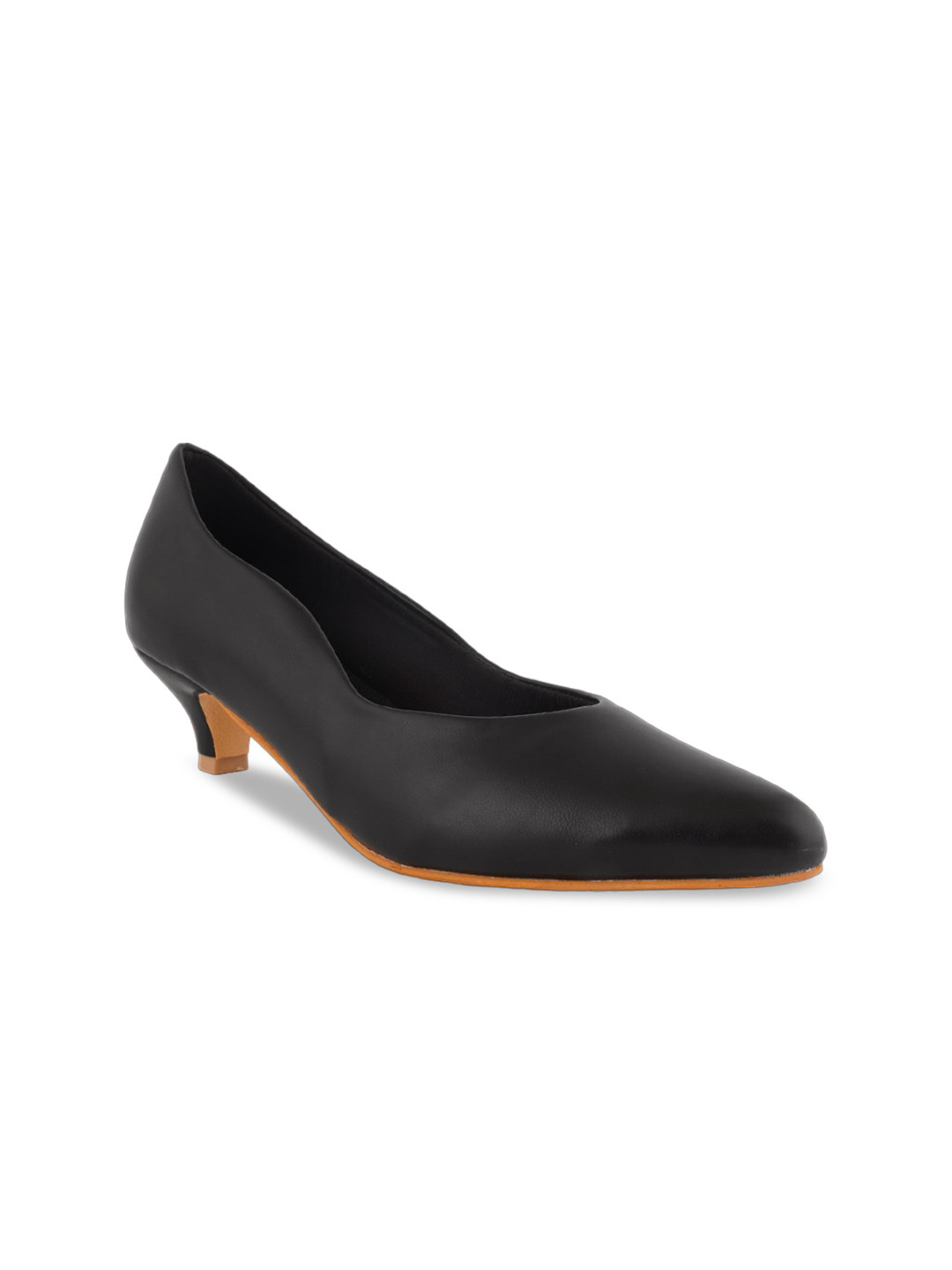 

SCENTRA Pointed Toe Kitten Pumps, Black