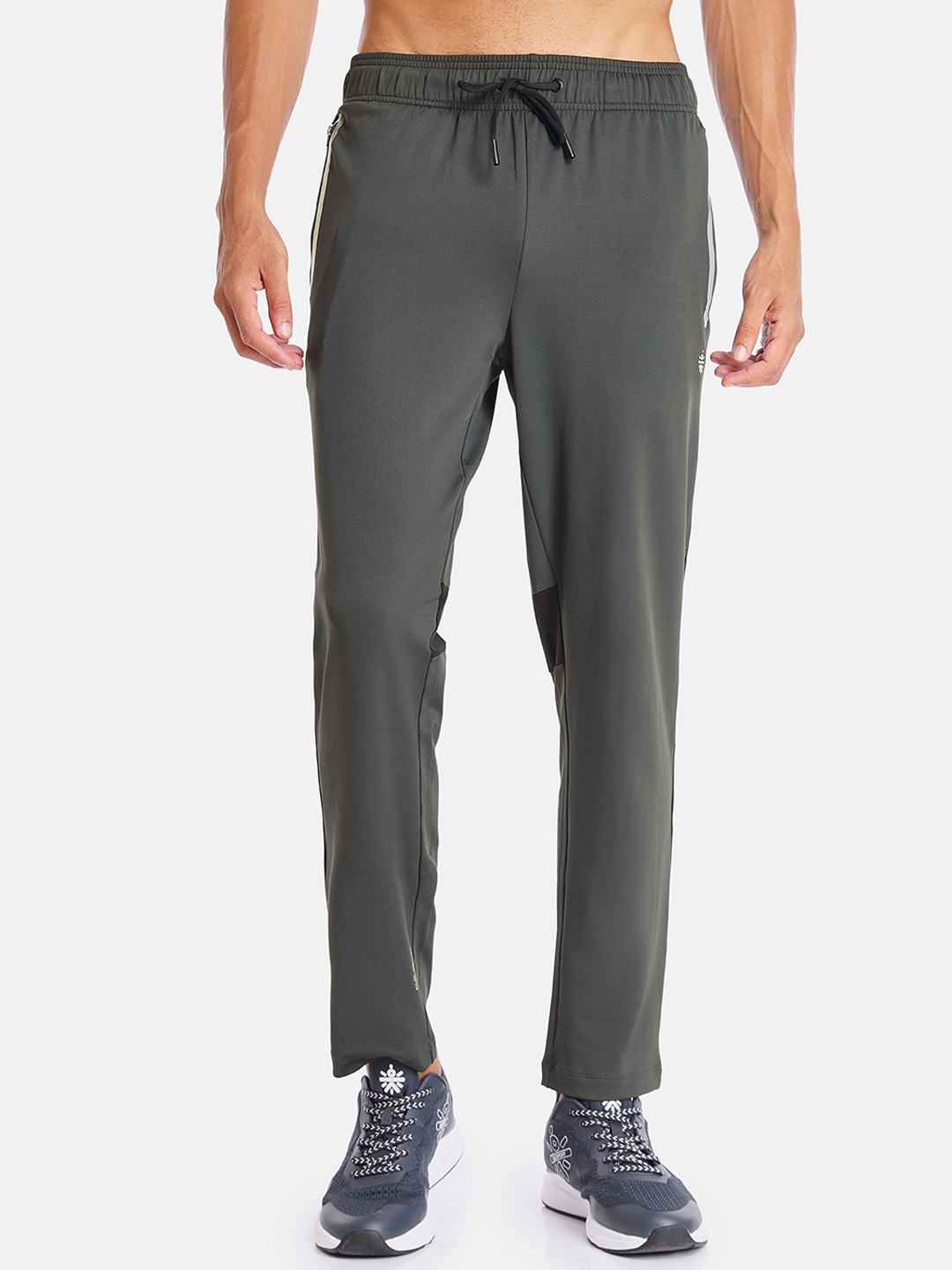 

Cultsport Men Fly Dry Colourblocked Running Track Pants, Grey