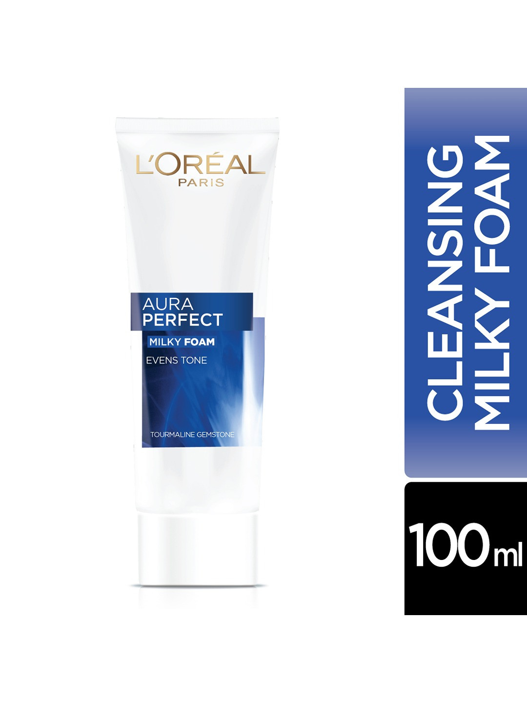 

LOreal Paris Aura Perfect Milky Foam Face Wash - 100 ml, White